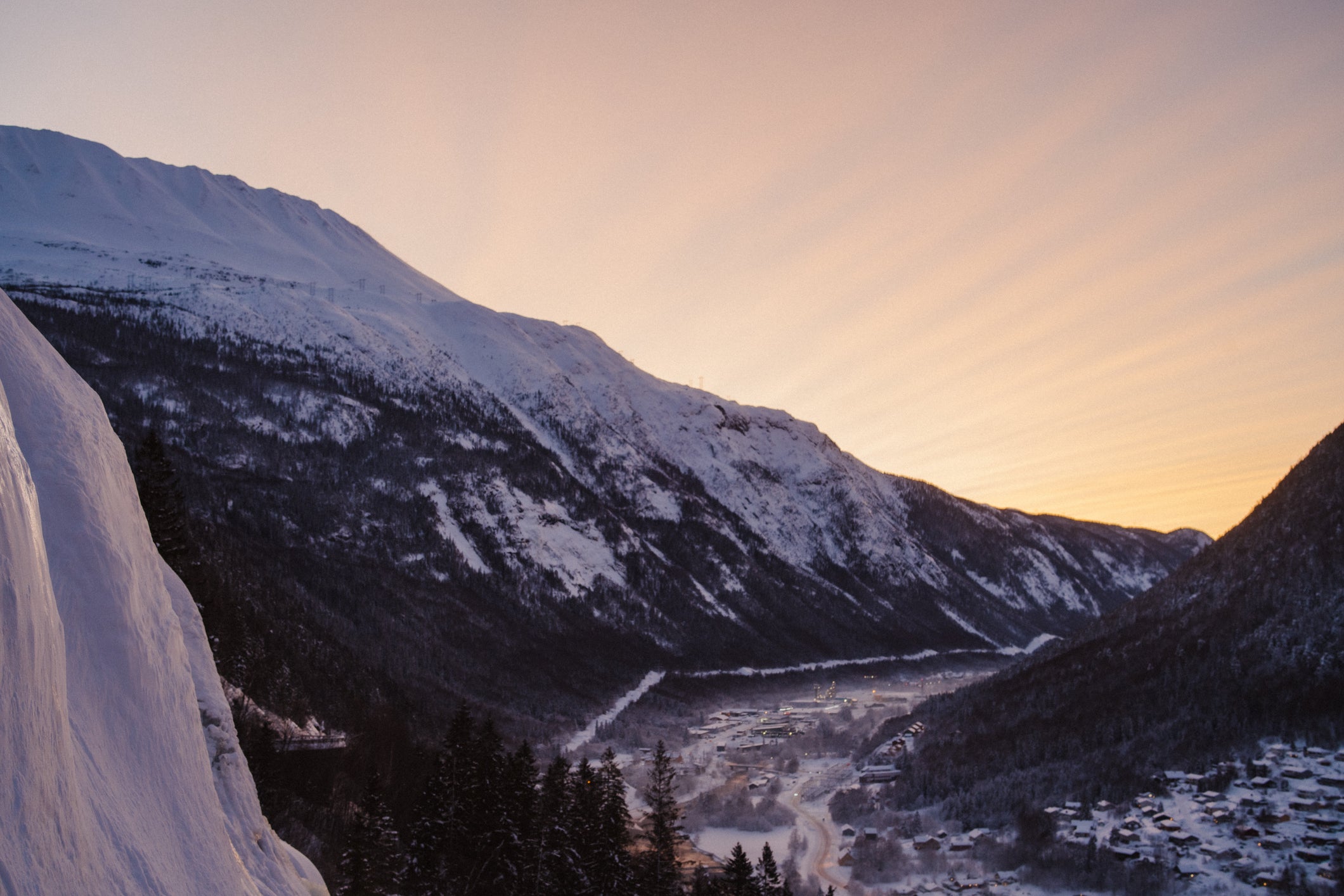 The Briton was climbing Gaustatoppen, Rjukan in Telemark, Norway