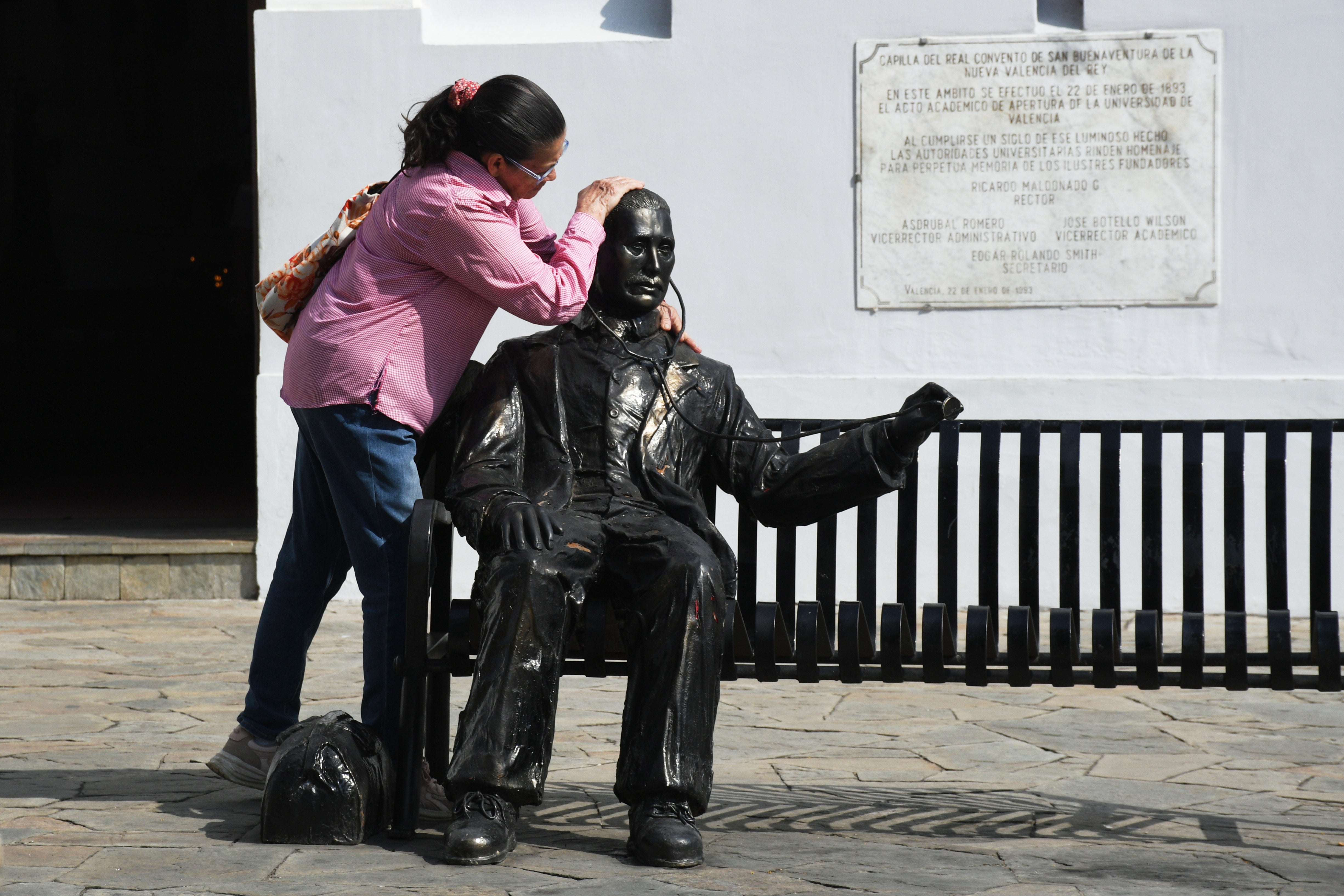 APTOPIX Venezuela Saint