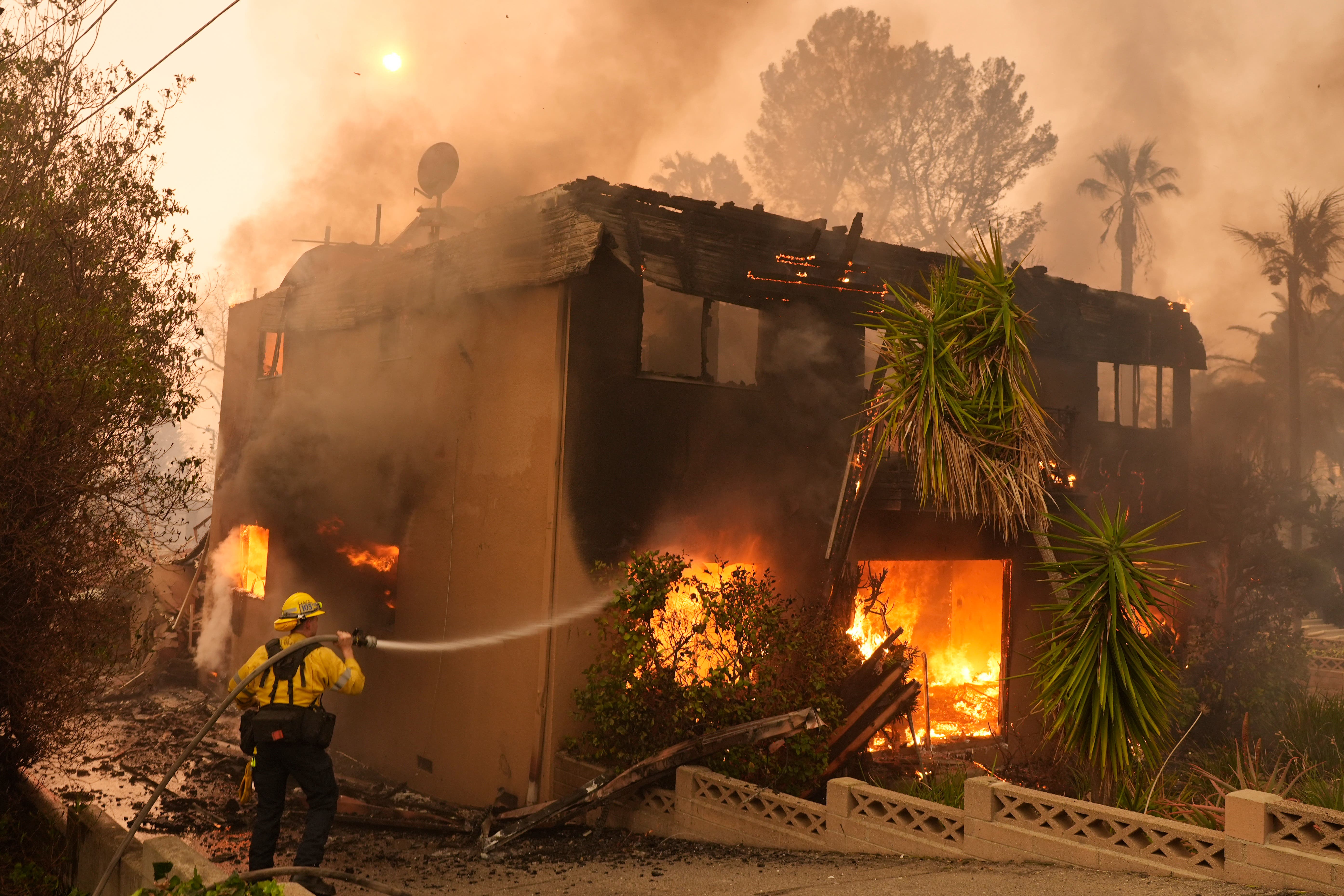The wildfires have been estimated by some to be the costliest natural disaster in US history (AP Photo/Chris Pizzello, File)