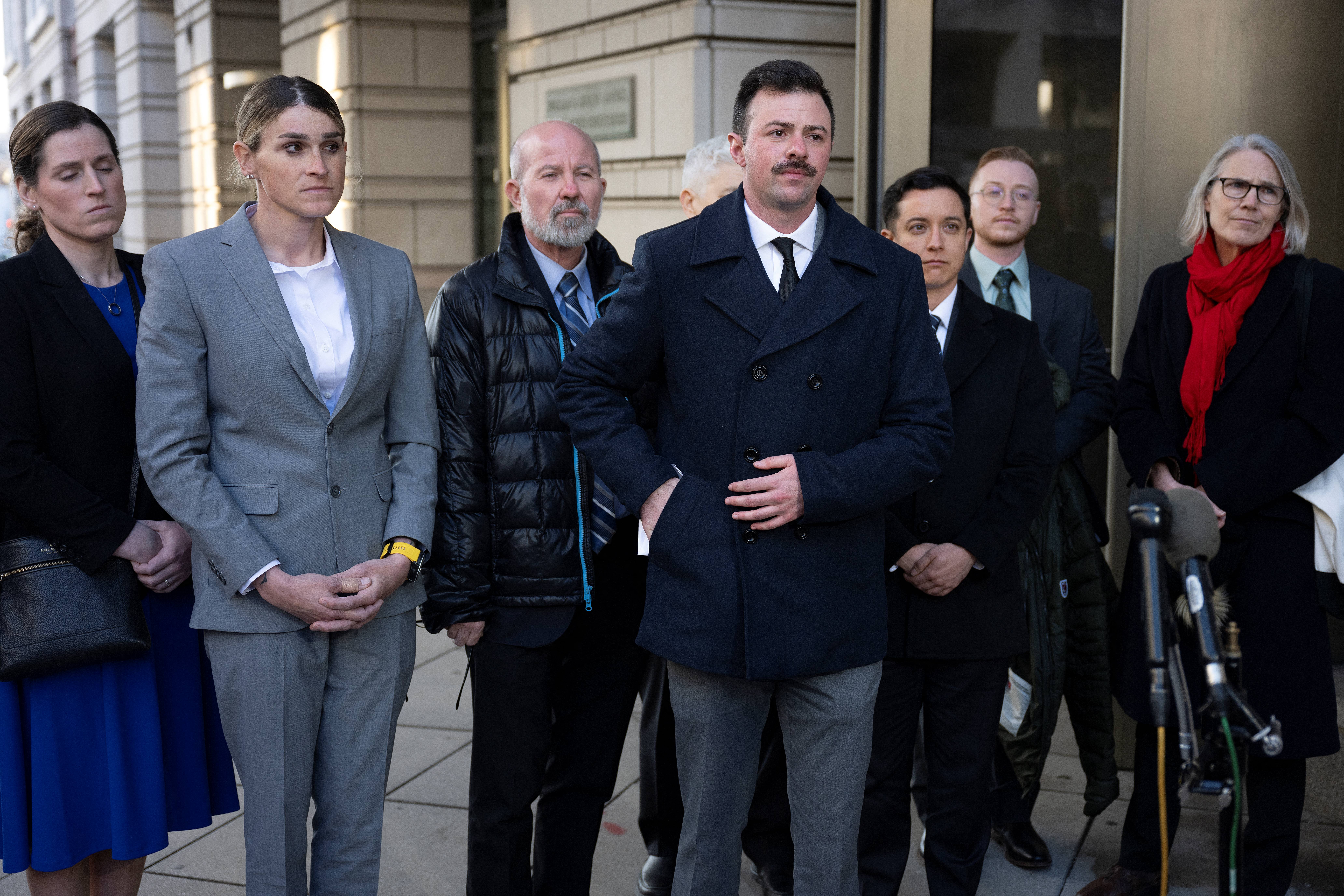 Transgender service members are suing the Trump administration to block an executive order directing the Department of Defense to begin removing trans people from all branches of the military