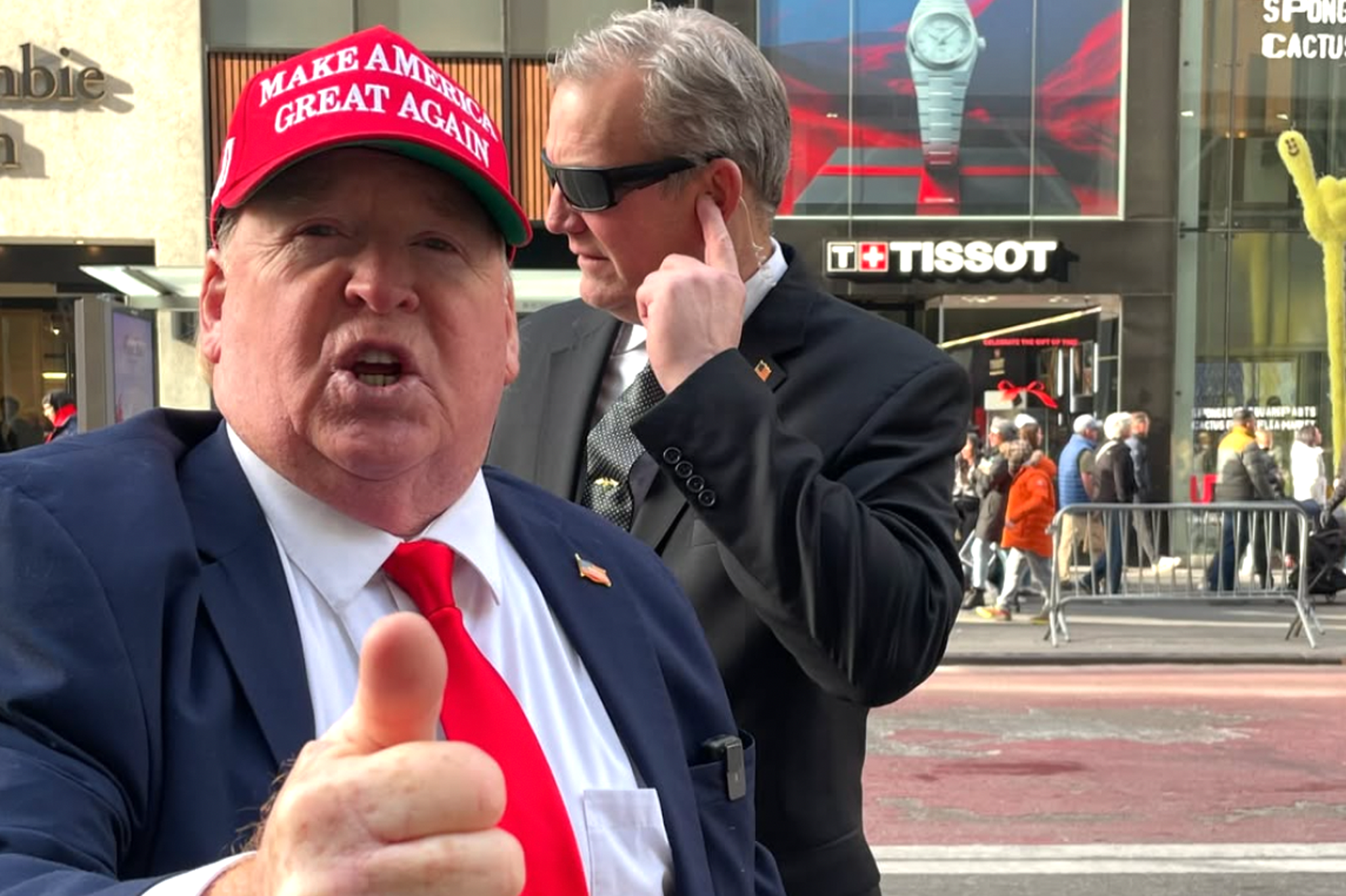 Mundy says he looks at other impersonators’ content to ‘check out the competition’ but considers himself ‘the best in the world’