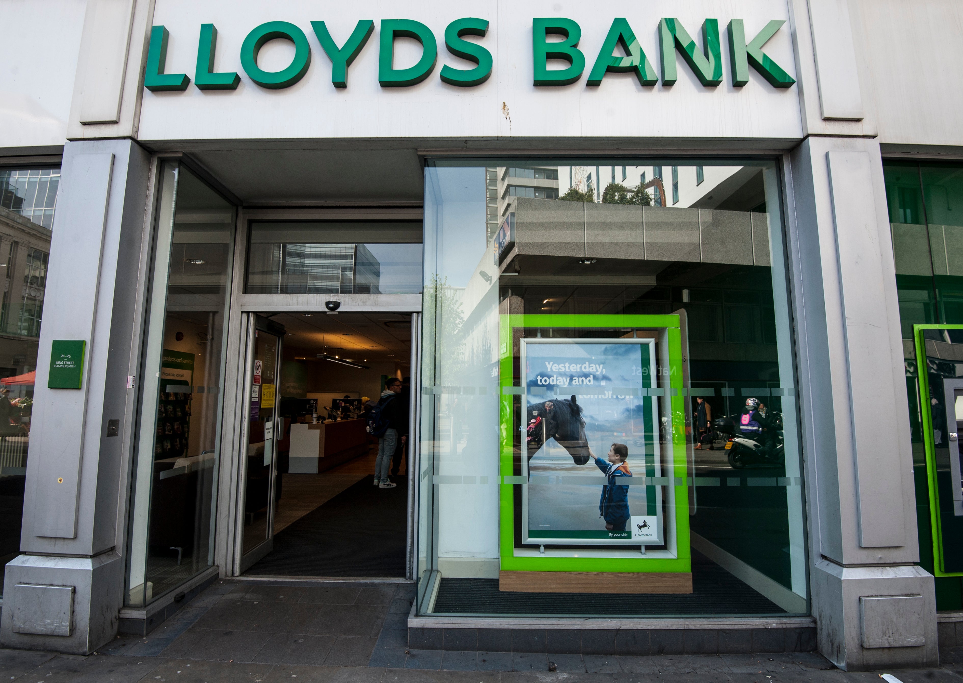 Lloyds said it will shut another 136 branches this year (Lauren Hurley/PA)