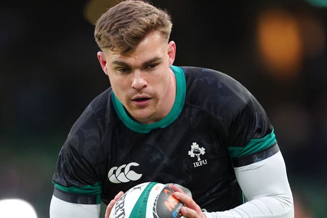 <p>Garry Ringrose was sent off for Ireland against Wales</p>