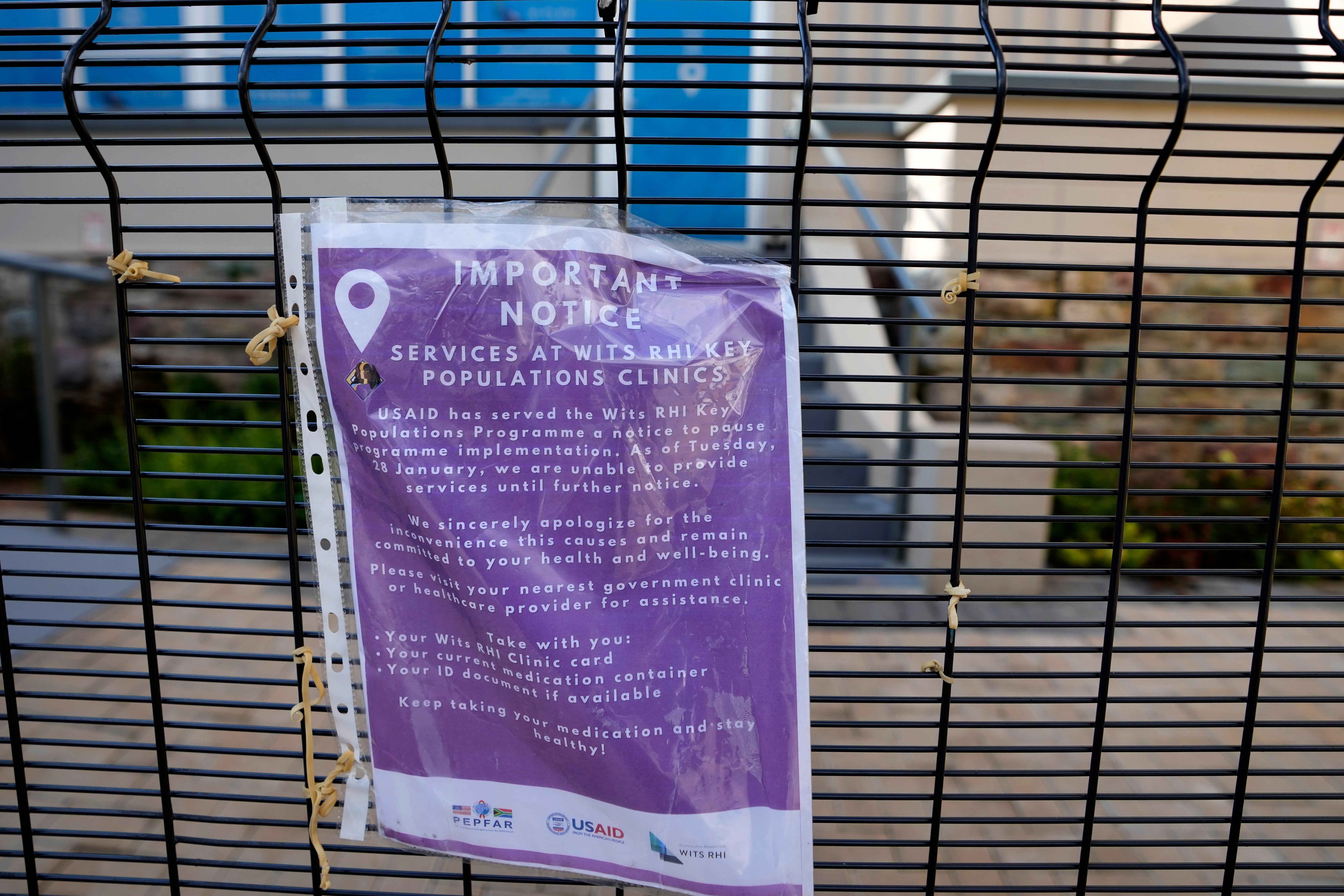 South Africa Trump USAID