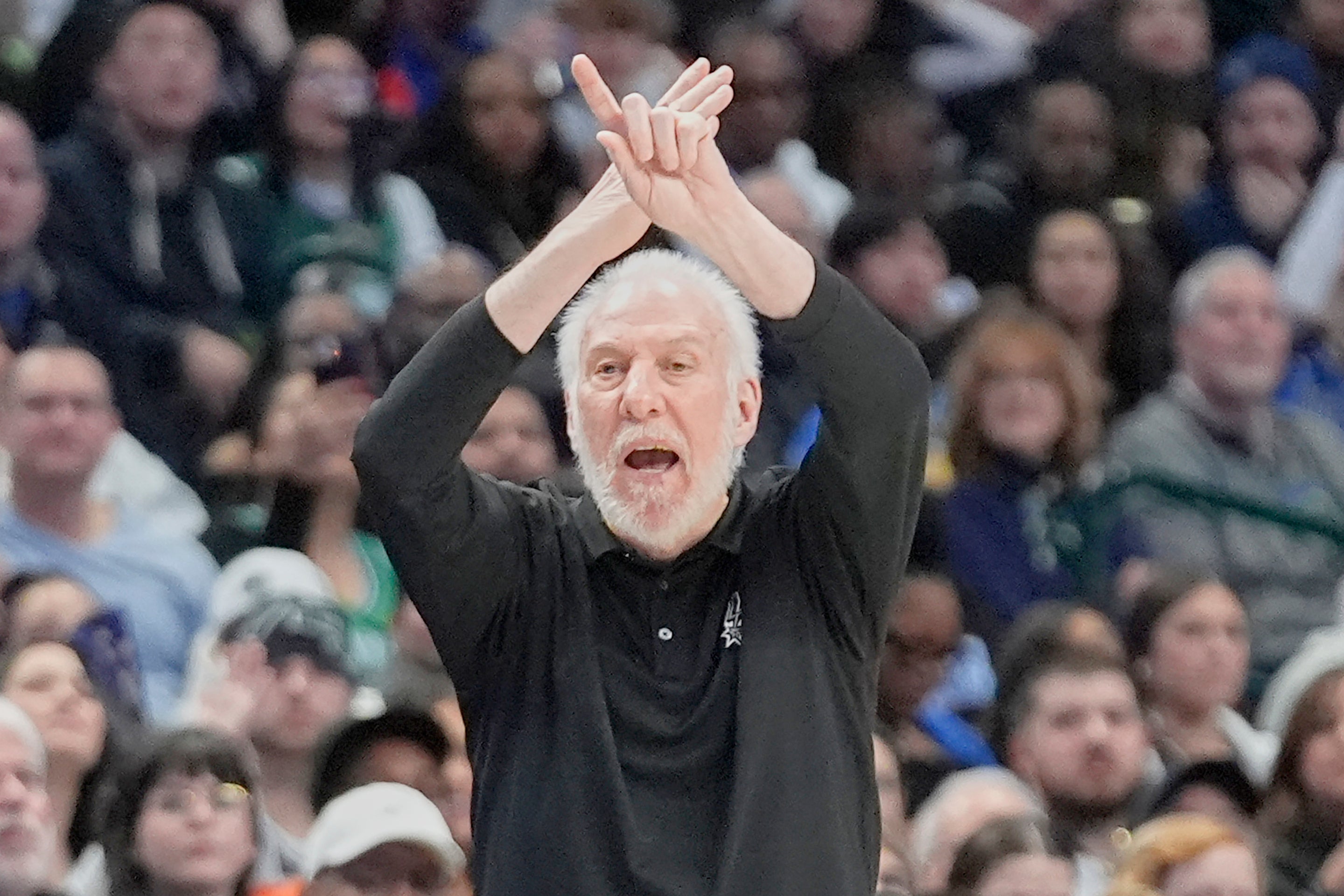 Spurs Popovich Basketball