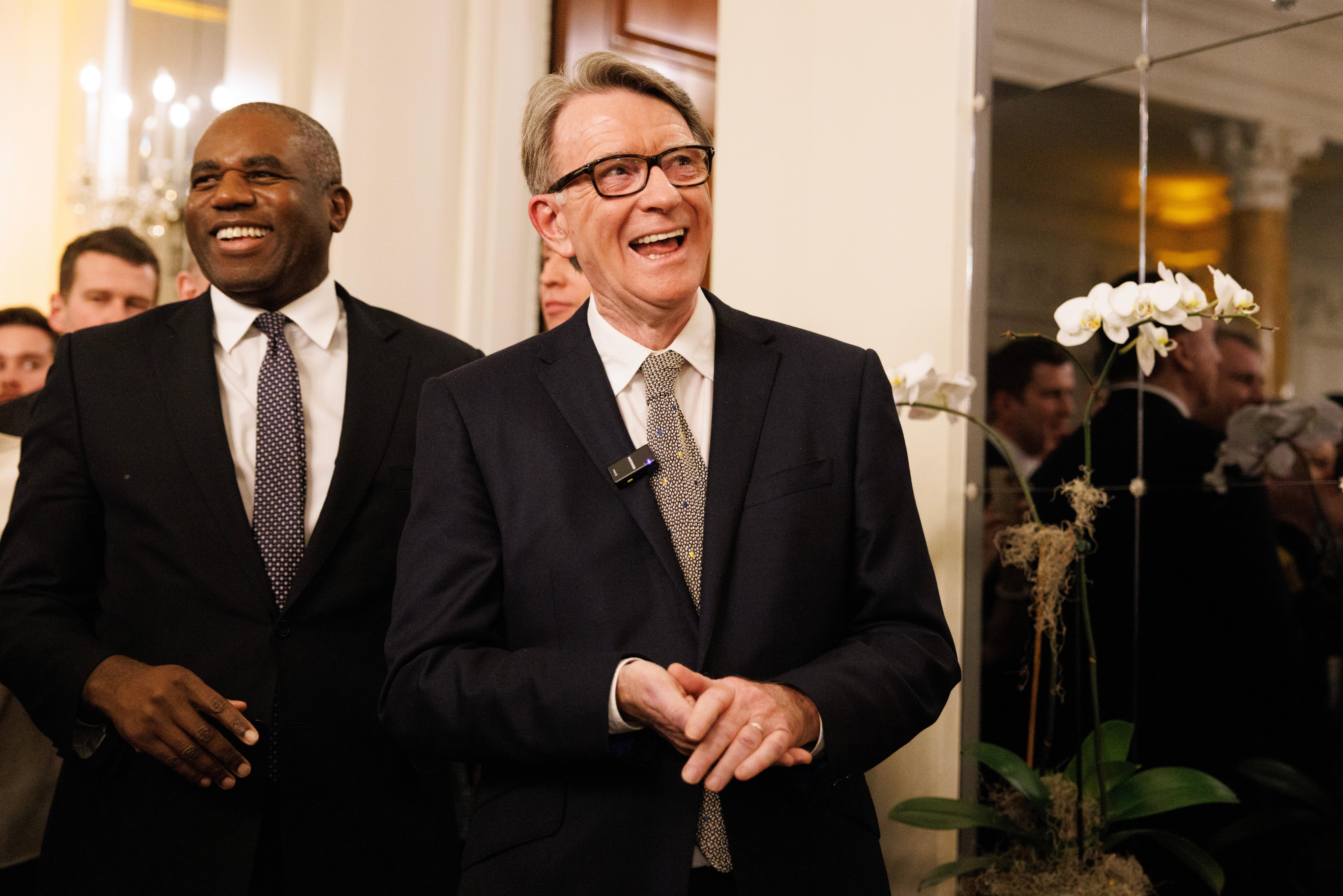 Lord Mandelson with foreign secretary David Lammy are leading on keeping the special relationship special