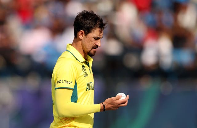 <p>Mitchell Starc withdrew from Australia's Champions Trophy squad ahead of the tournament</p>