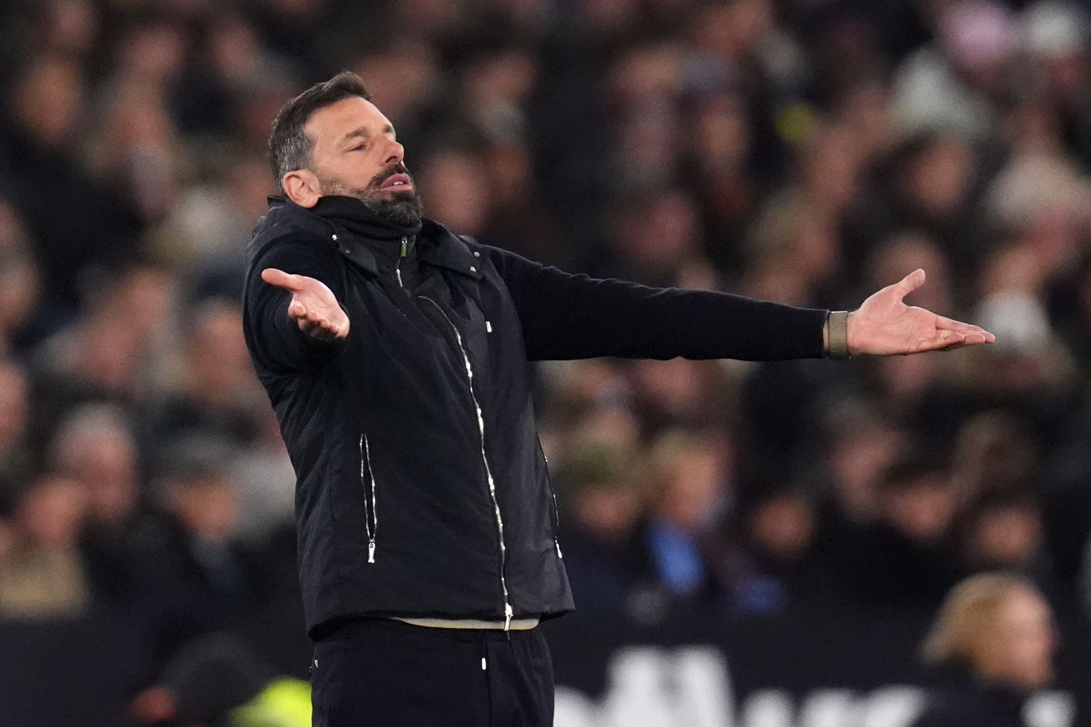 Leicester City manager Ruud van Nistelrooy has seen his side lose 11 of their last 12 games (John Walton/PA)