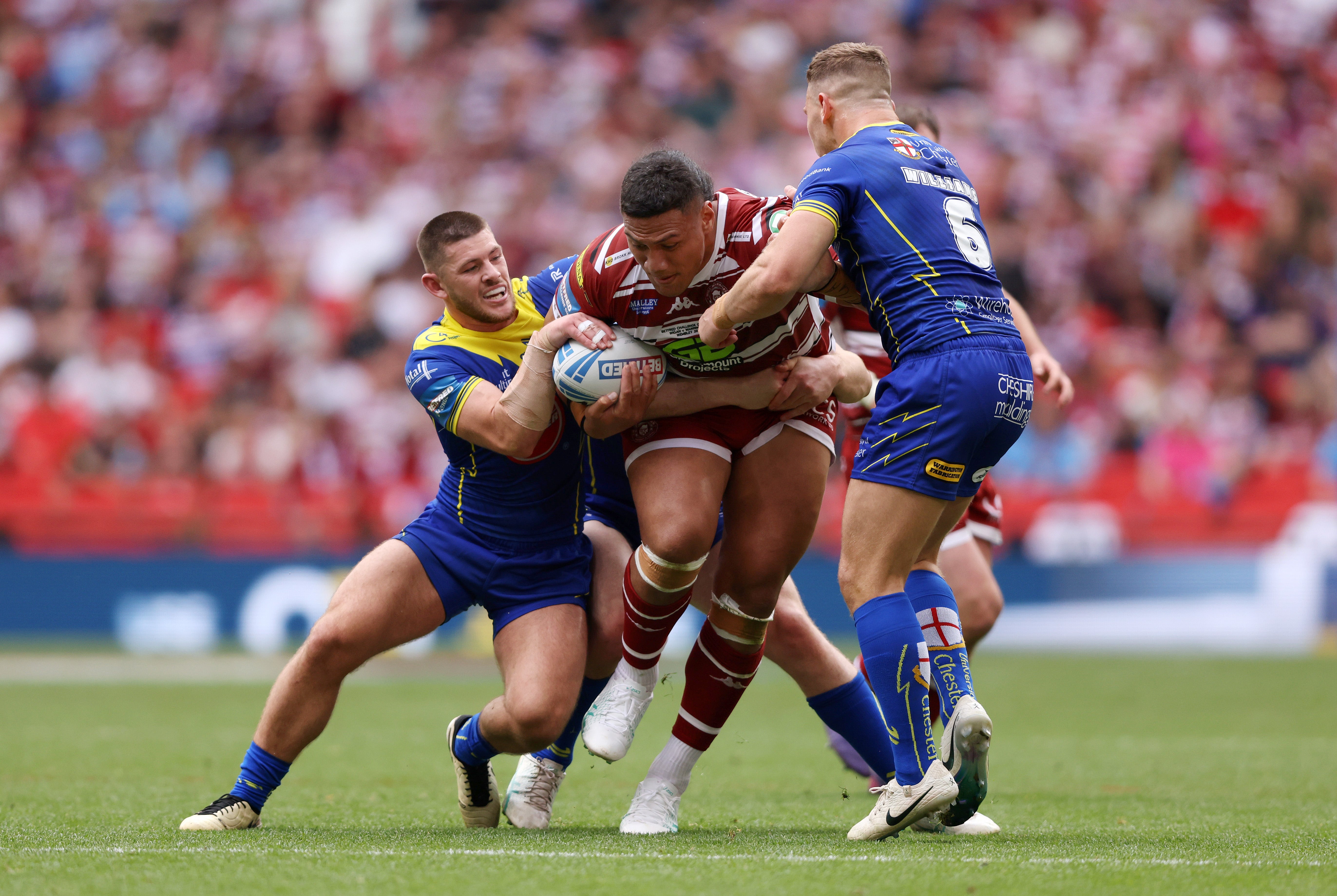 Wigan and Warrington clash in Las Vegas