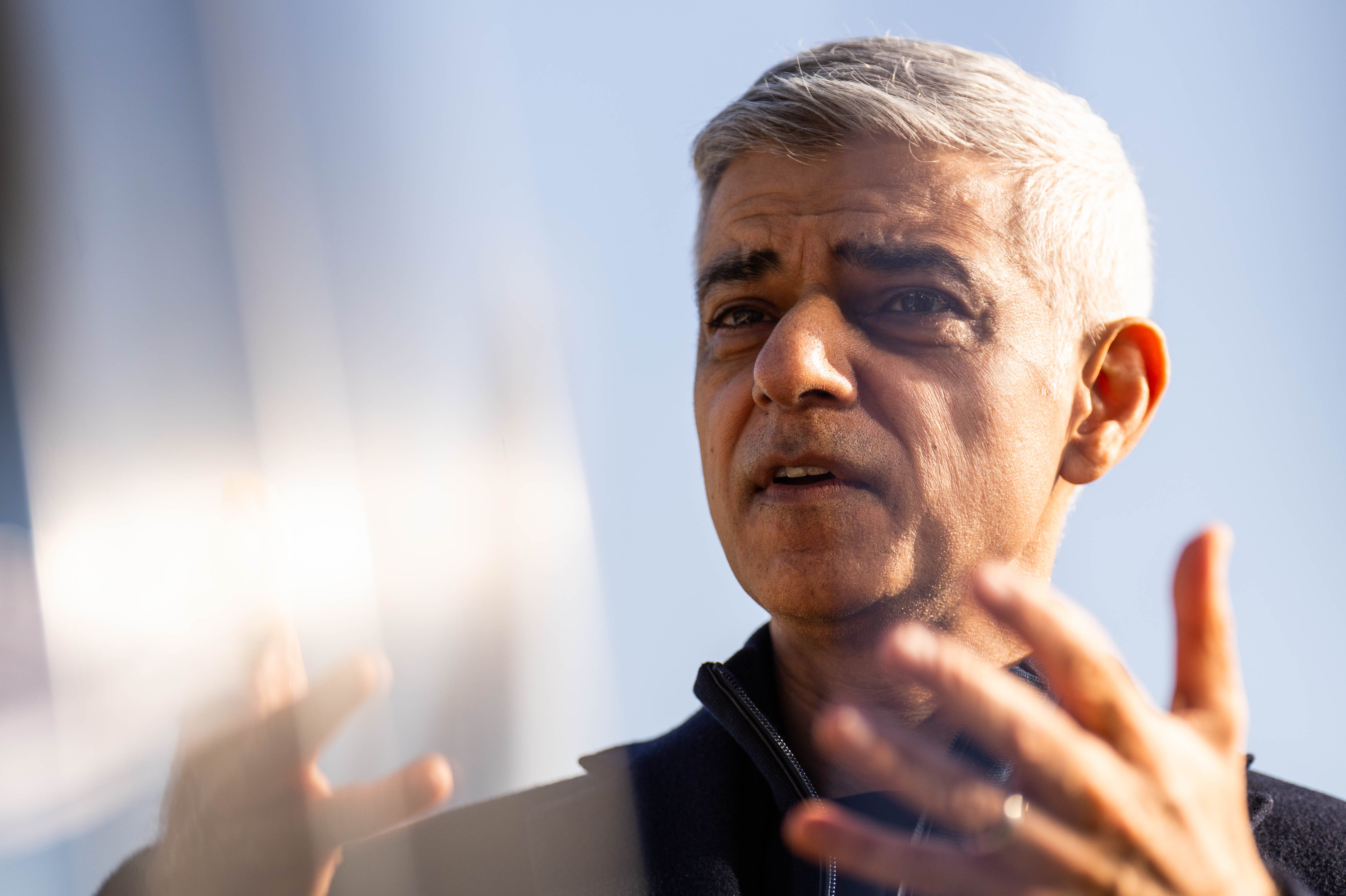 Sir Sadiq Khan said protest was one of the ‘joys of living in a democracy’