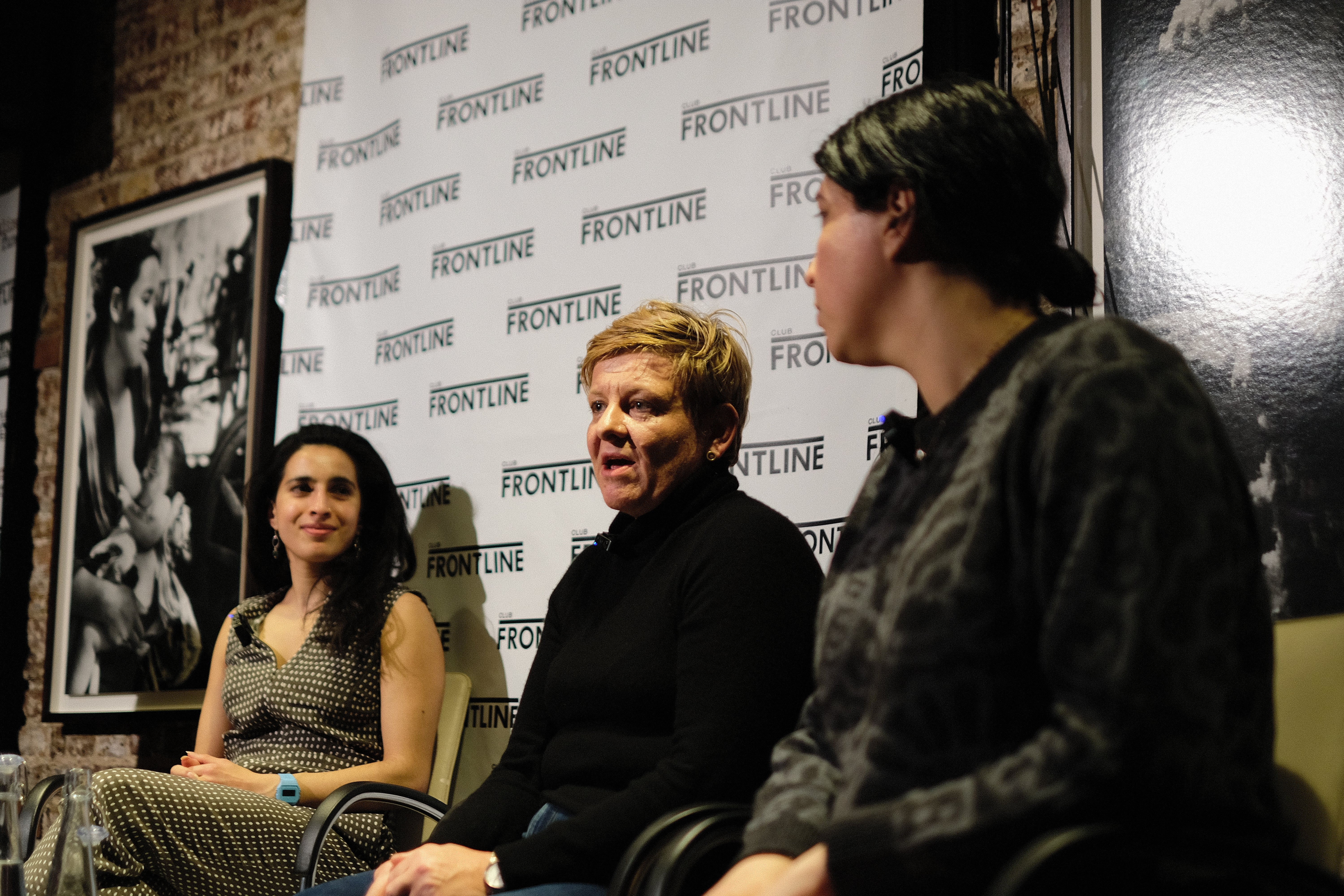 Some countries rely on USAID for 70 percent of their health budget, Sarah Shaw (centre) from MSI says