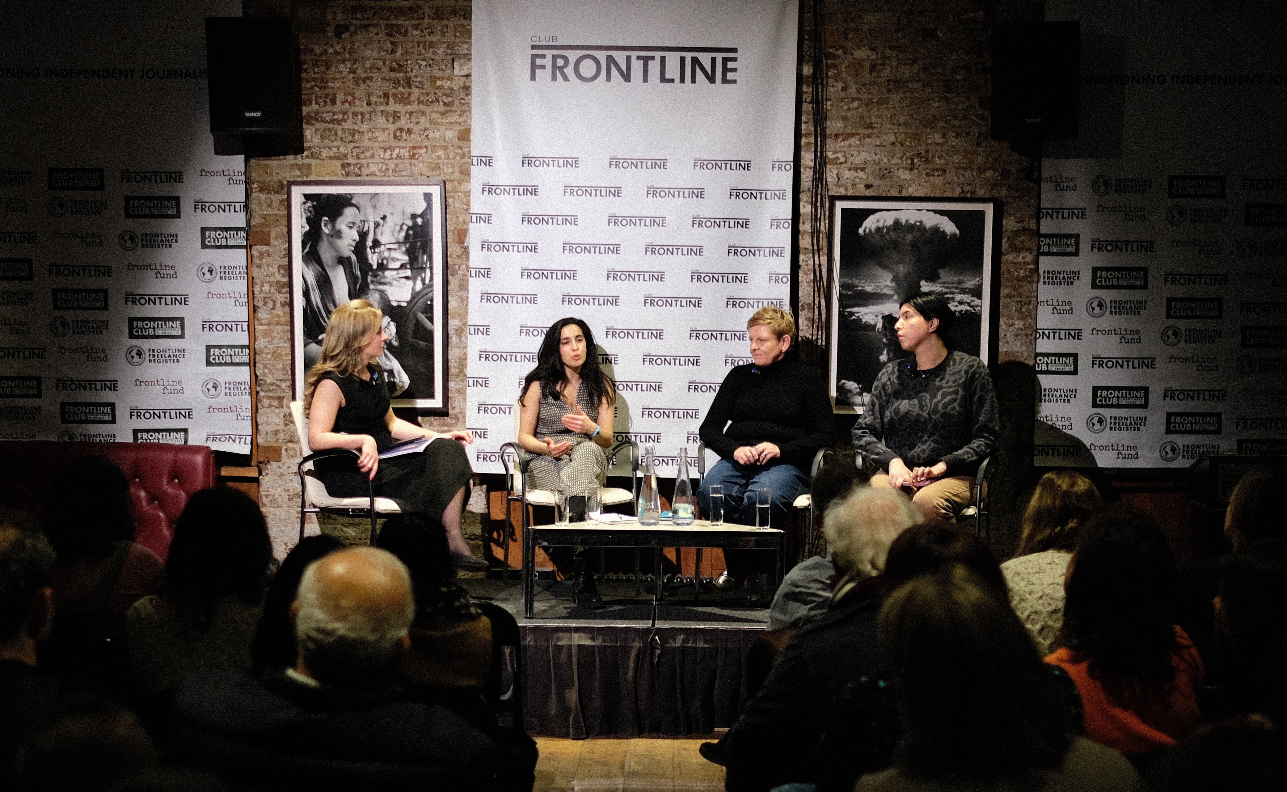 A panel discussion on reproductive rights following a screening of ‘The A Word’ at London’s Frontline Club
