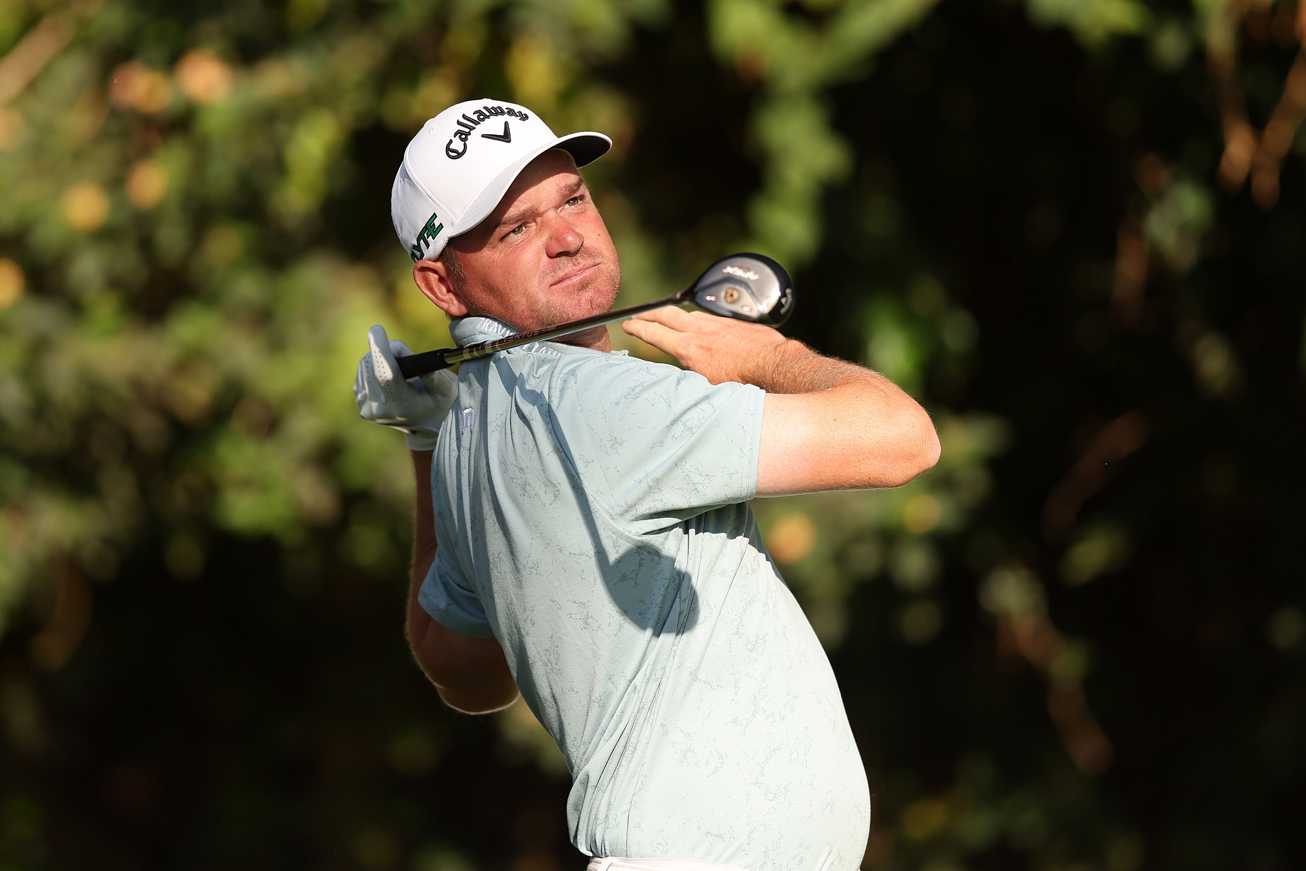 Dale Whitnell's two aces helped him power up the leaderboard in South Africa
