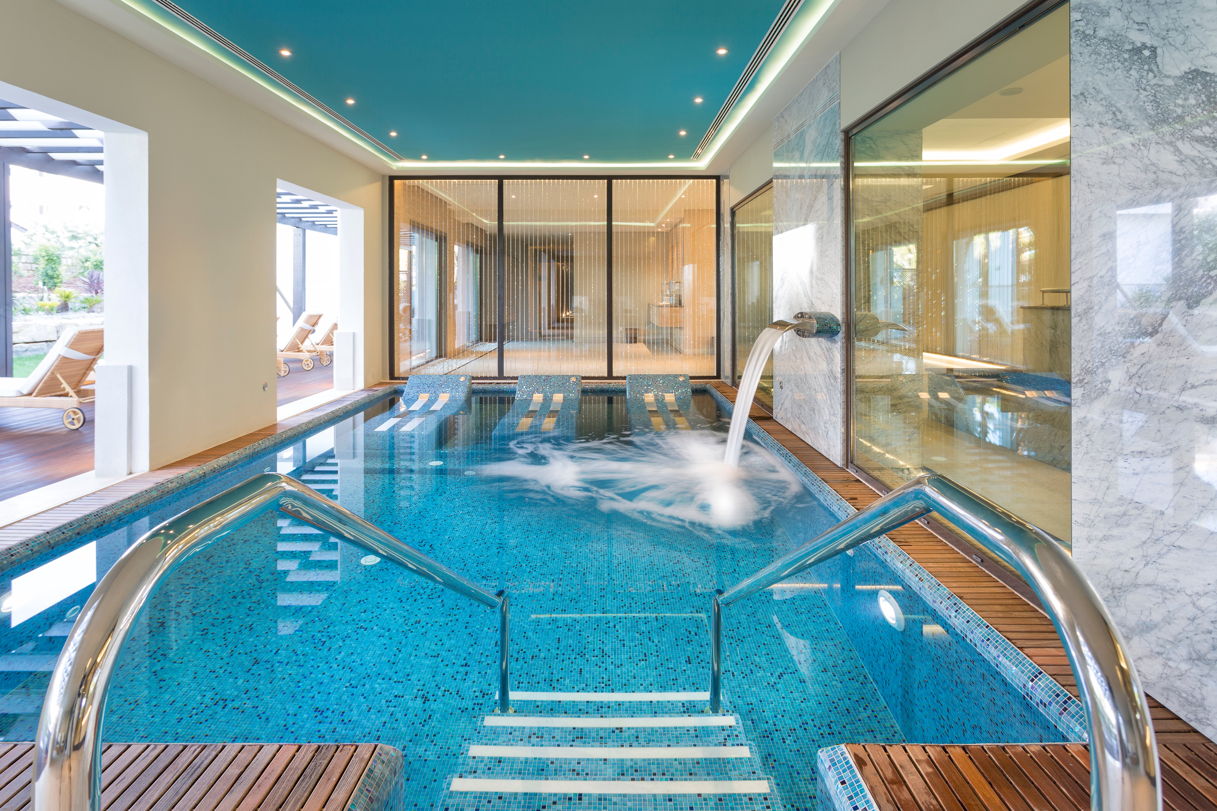 The thermal oasis at Pine Cliff's Serenity Spa