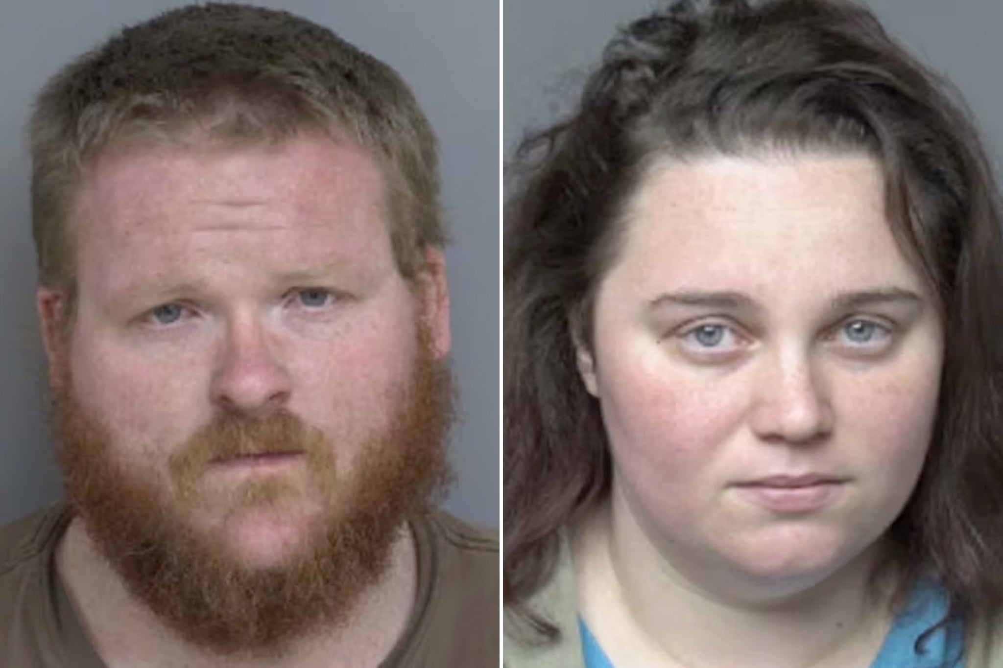 Scott Marcov, 30, (left) and Madelyn Marcov, 28, (right) left their children in a filthy conditions, police say
