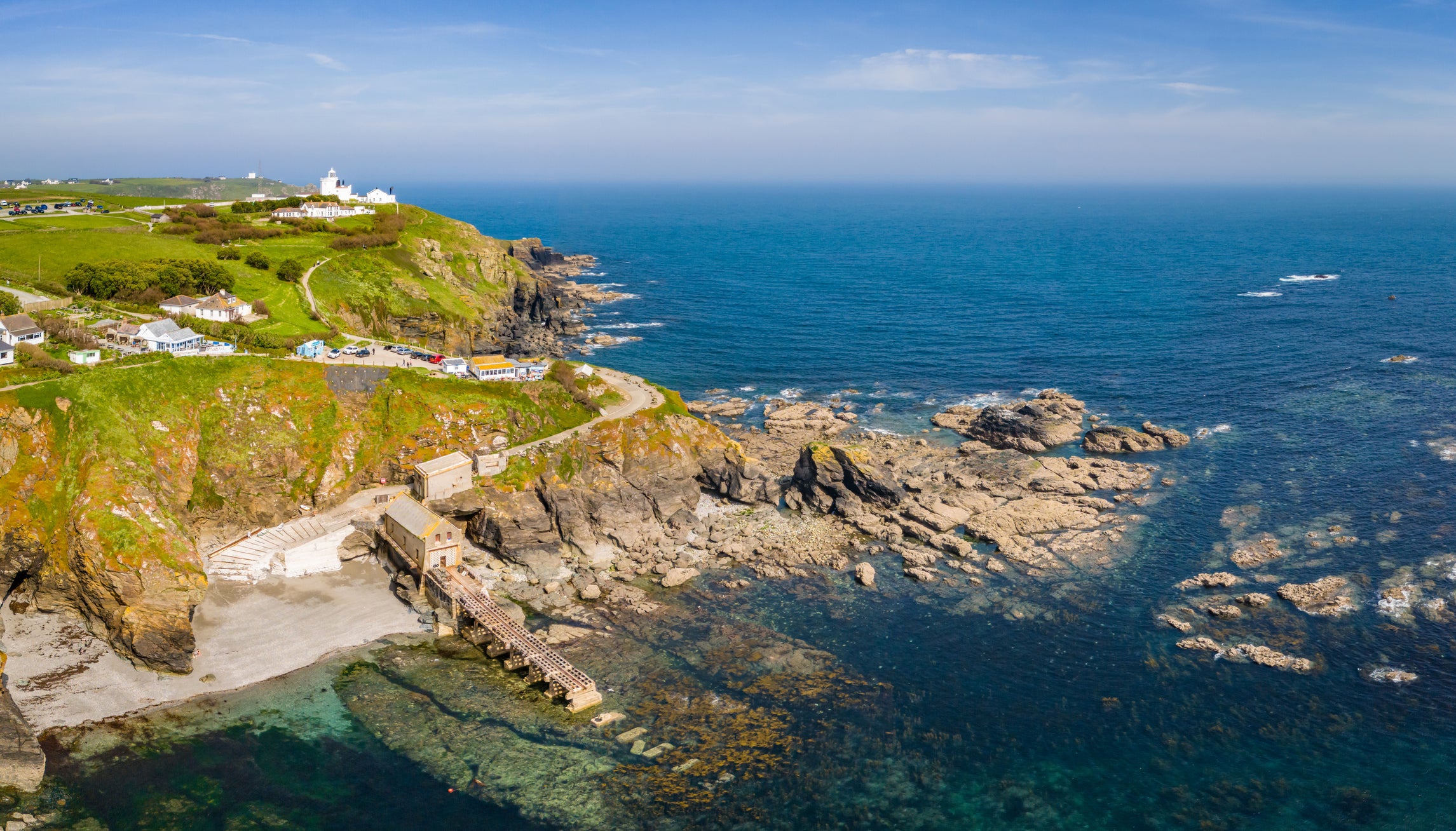 Kynance Cove, a popular place to end long walks