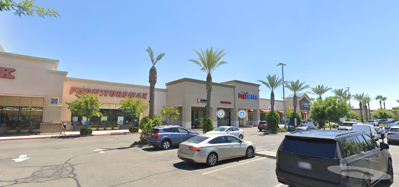 Police apprehended the two hoaxsters outside the River Park shopping center, Fresno (pictured) on Wednesday