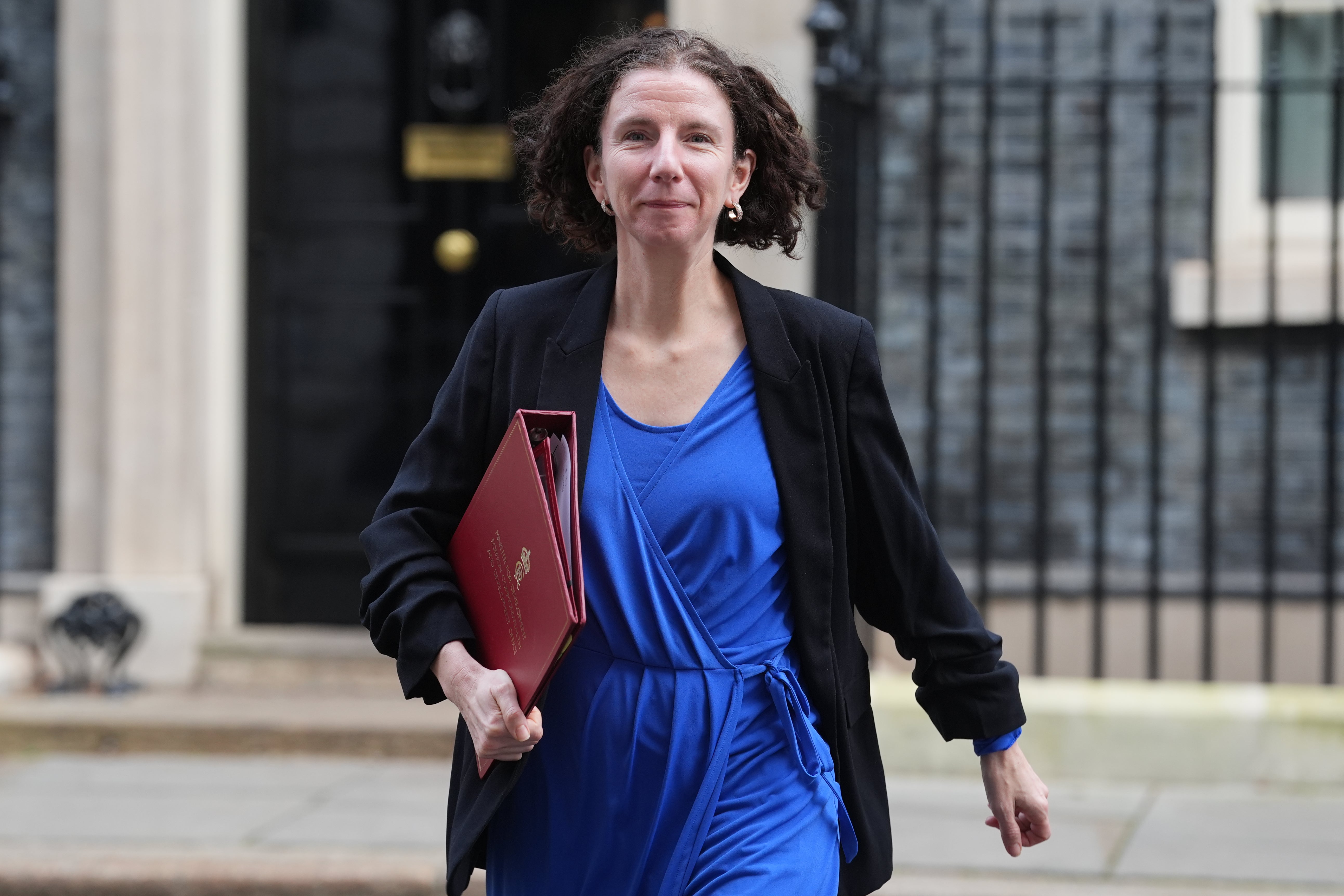 Anneliese Dodds said she disagreed with the decision for aid to ‘absorb the entire burden’ (Lucy North/PA)