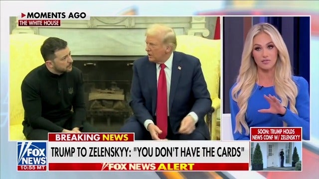Fox News pundit Tom Lahren heaps praise on Donald Trump for raging at Volodymyr Zelensky in the White House: "I loved it!"