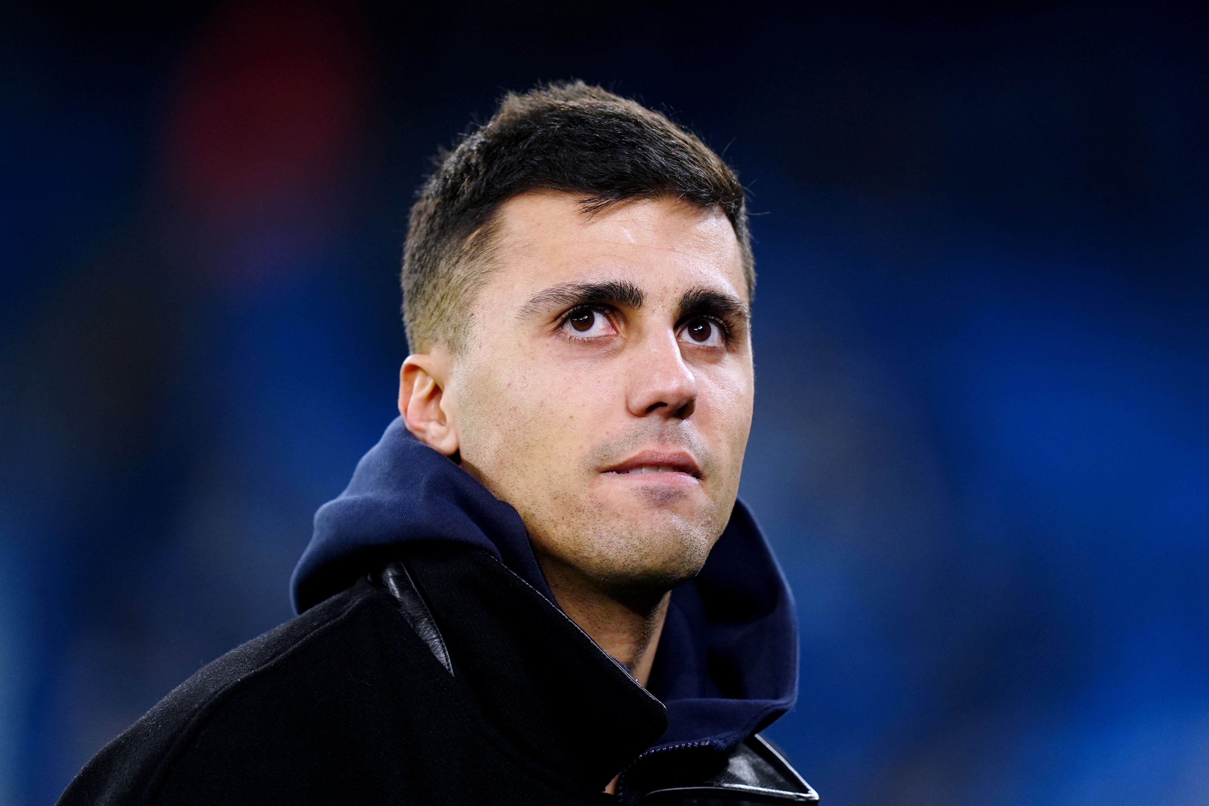 Manchester City midfielder Rodri has made a return to individual training (Mike Egerton/PA)
