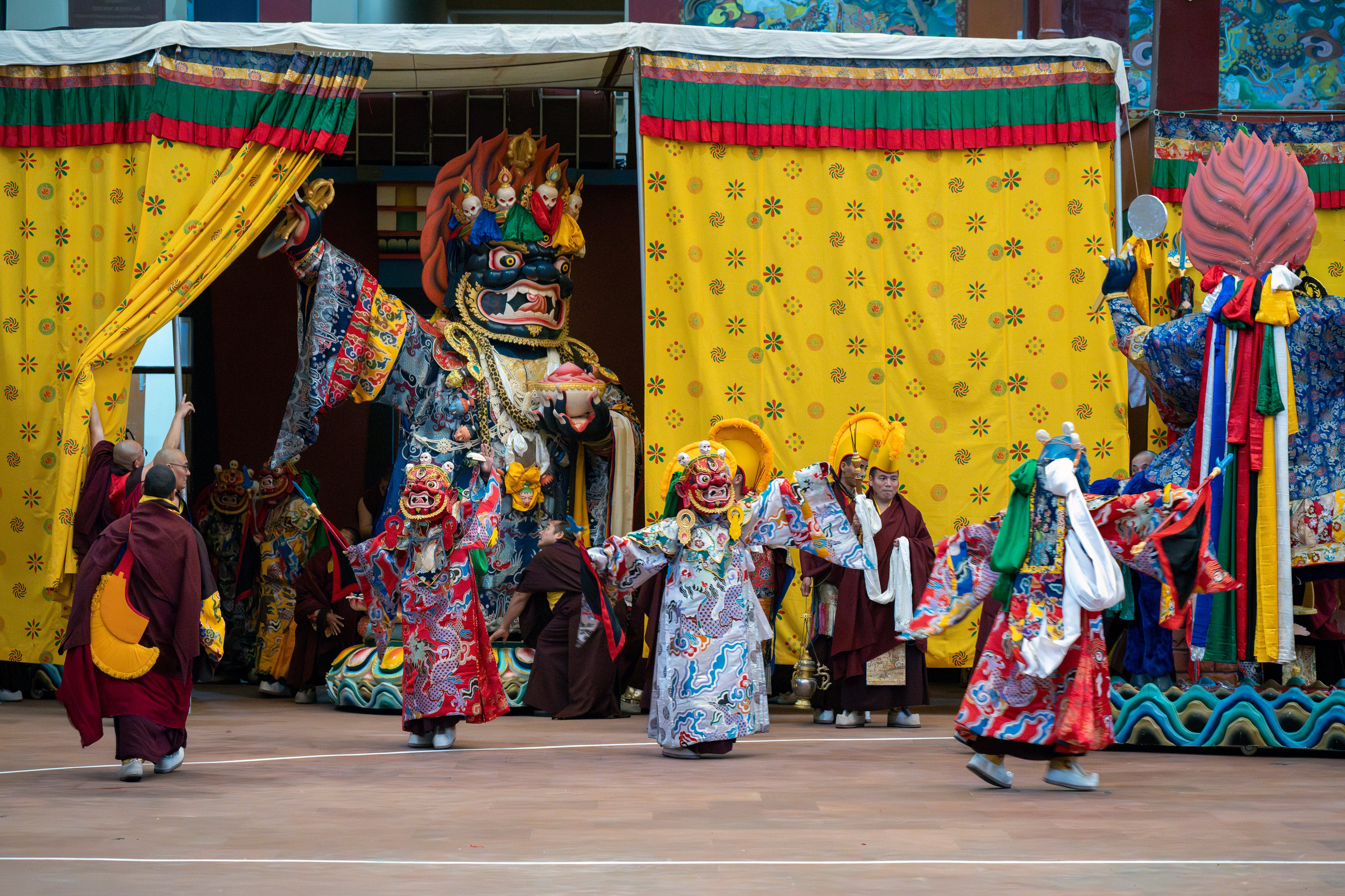 India Tibetan Ritual Dance Photo Gallery