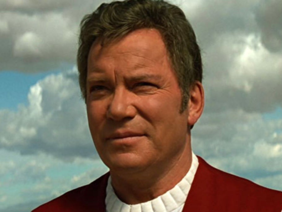 William Shatner as Captain Kirk in ‘Star Trek Generations'