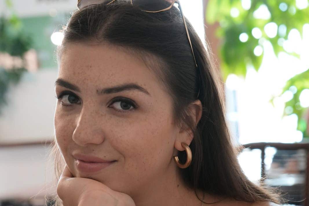 Dariia Voloshyma returned home to Ukraine after spending three months in Toronto, Canada (Dariia Voloshyma/PA)