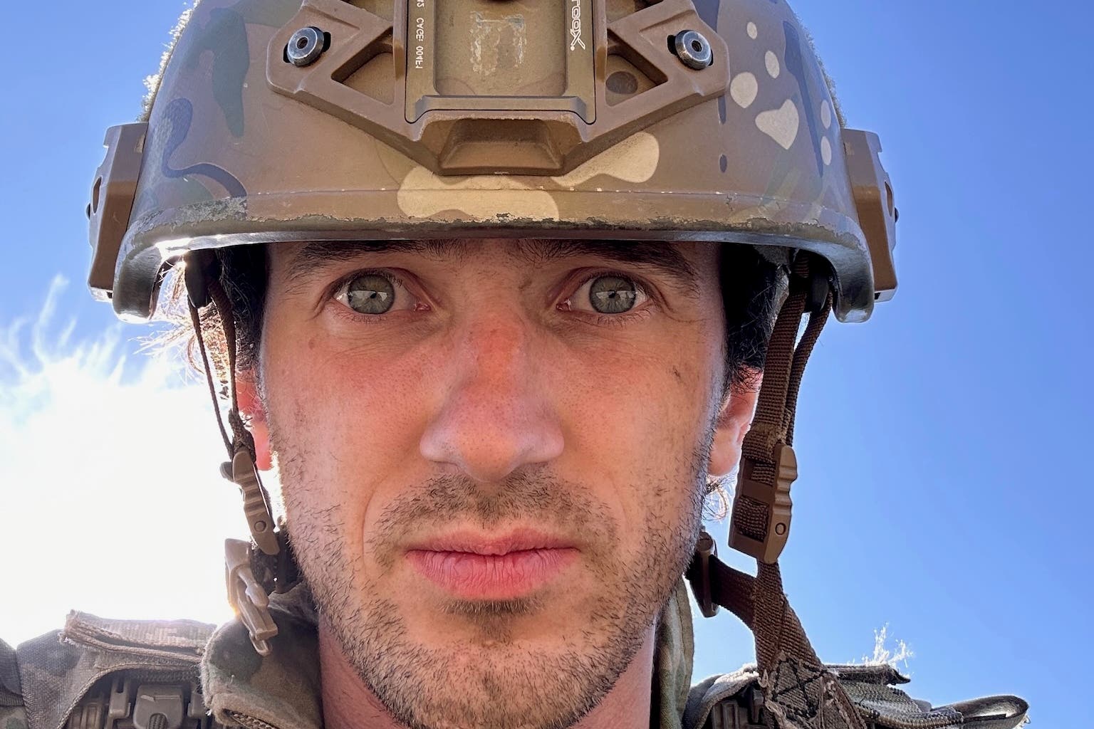 Dimko Zhluktenko worked as a software engineer before the Russian invasion (Dimko Zhluktenko/PA)