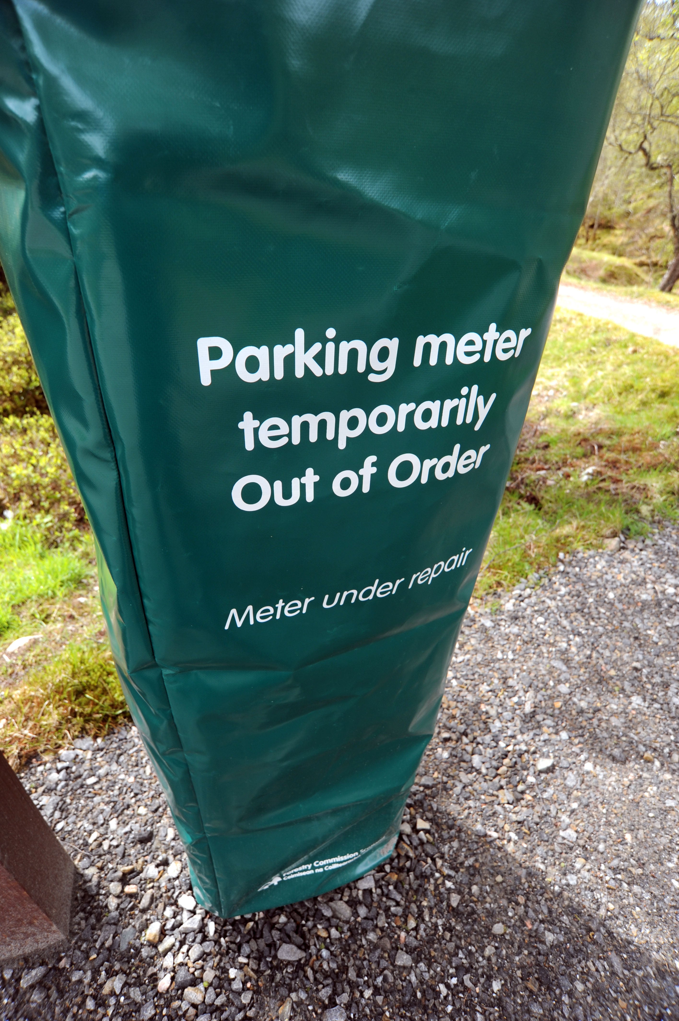 Take photographs of evidence such as parking machines out of order (Alamy/PA)