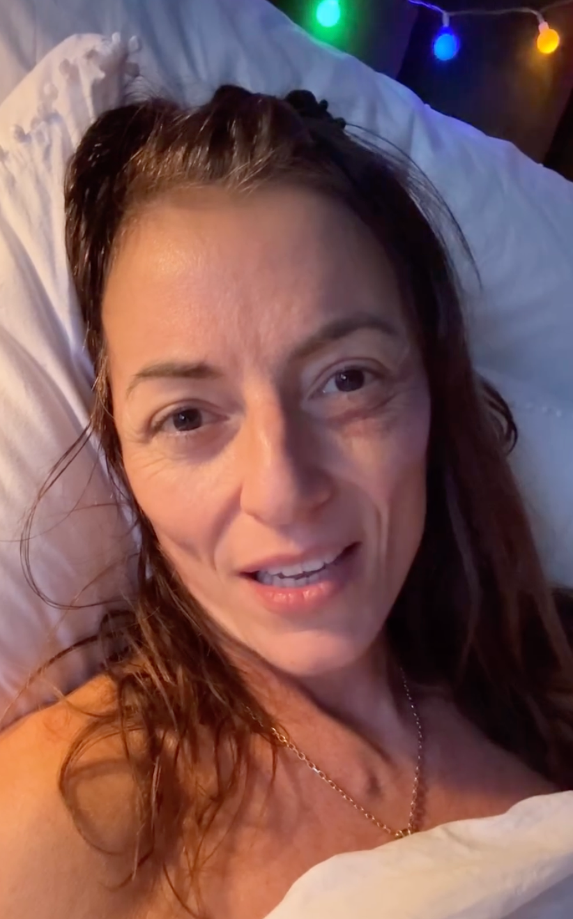 McCall kept her Instagram followers updated on her recovery after surgery