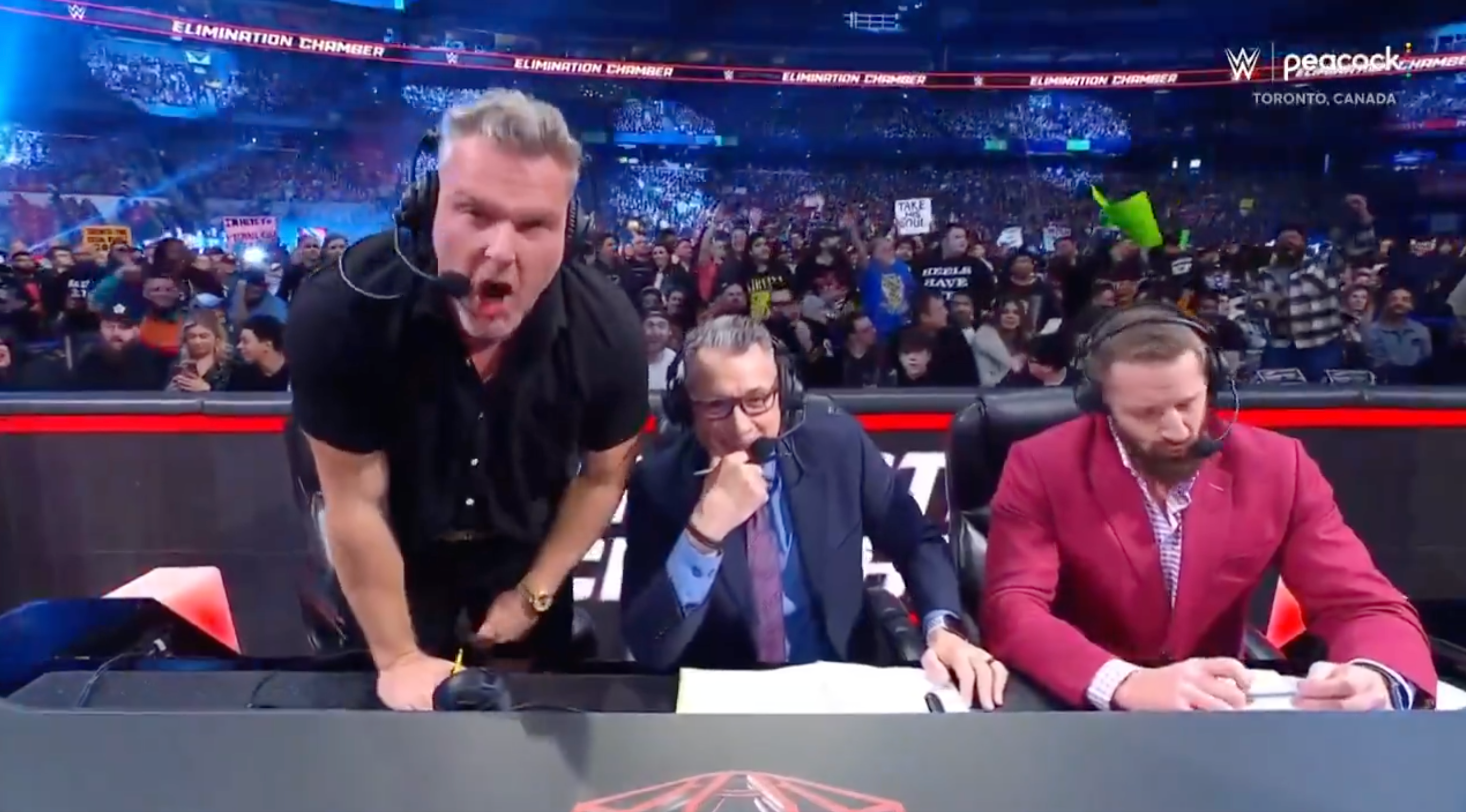 Did this WWE commentator just spoil the ending of a huge WrestleMania 41 match?