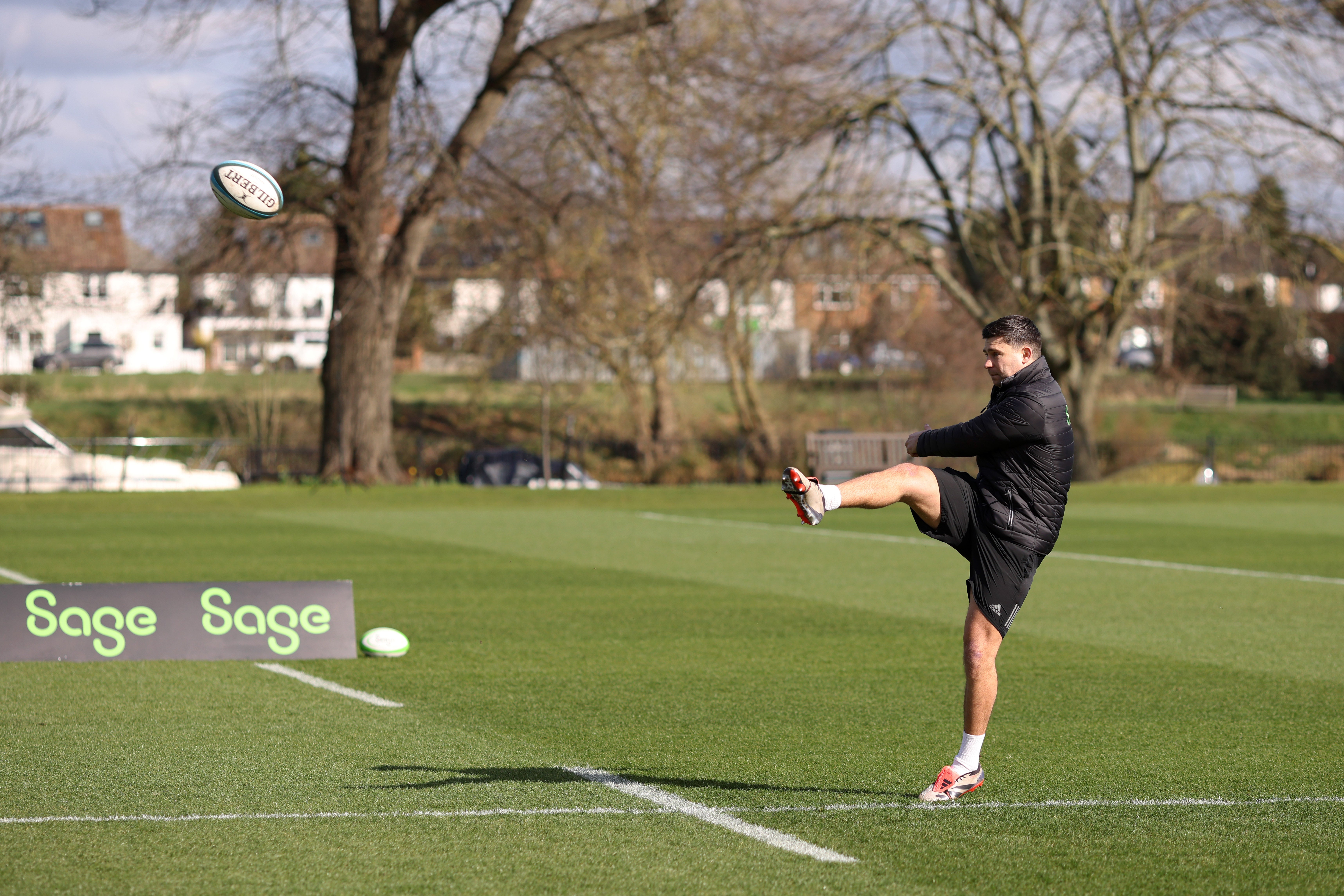 Ben Youngs used data provided by Sportable's smart ball, powered by Sage insights, to enhance his own game