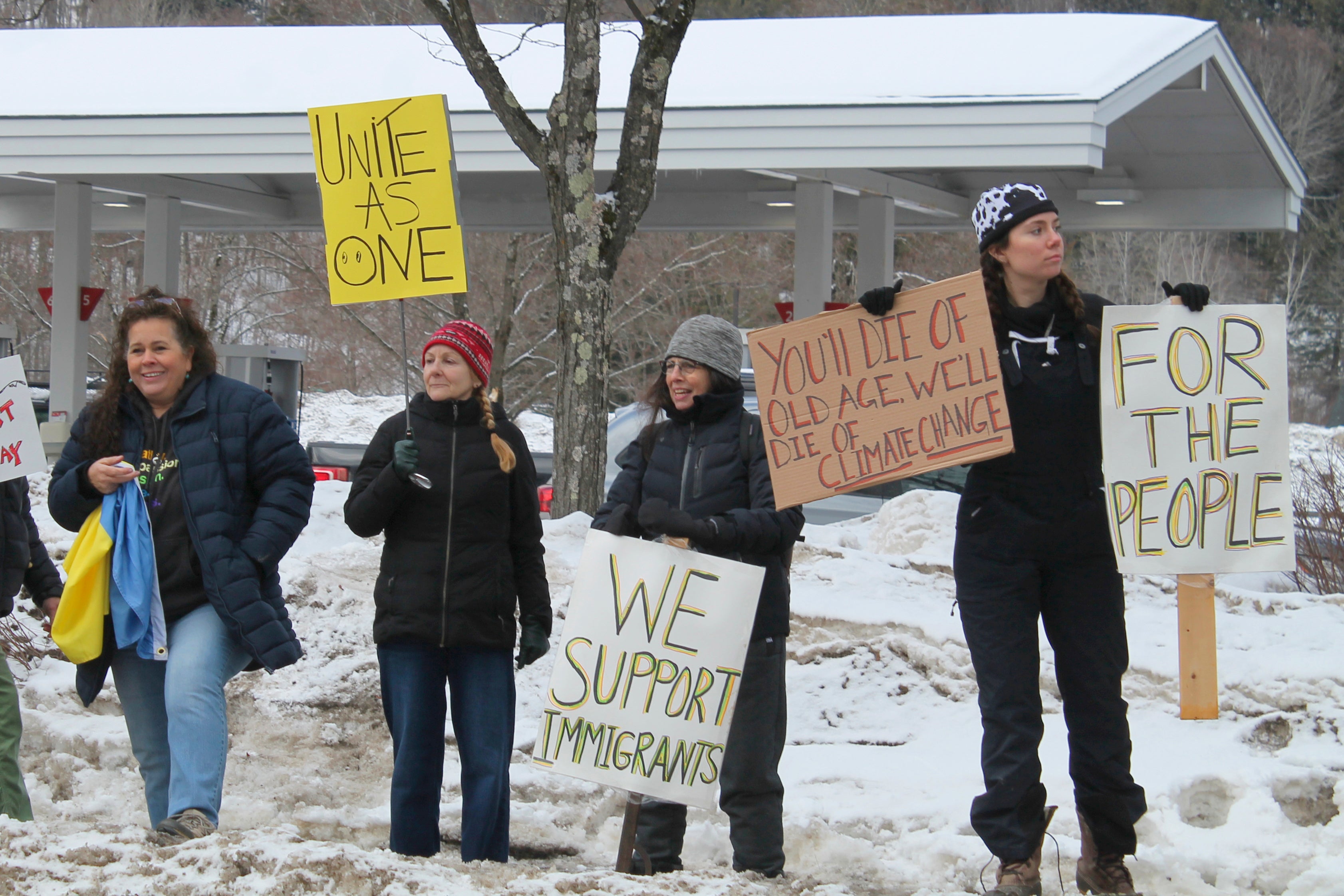 Vance Vermont Protests