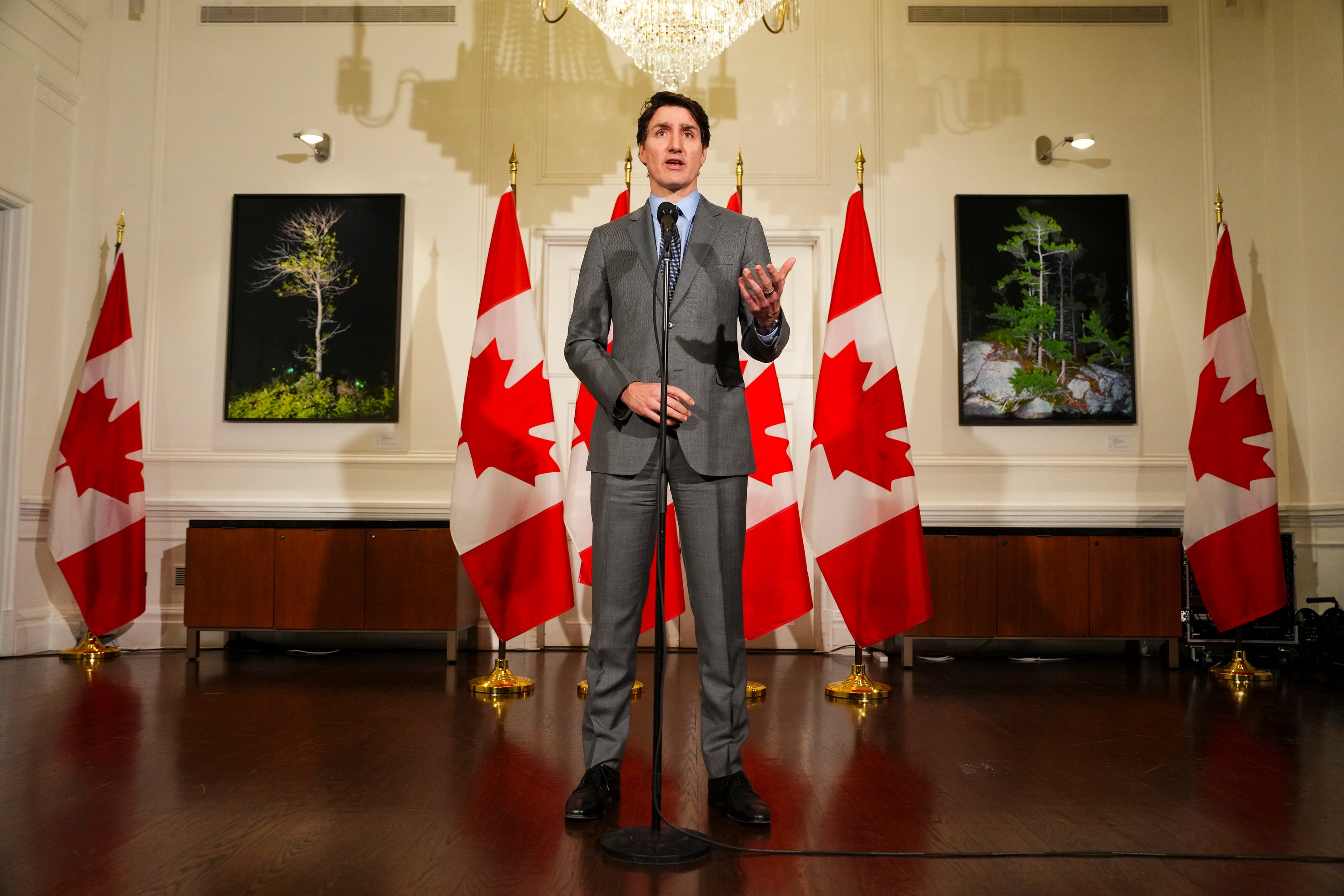 Britain Ukraine Summit Trudeau