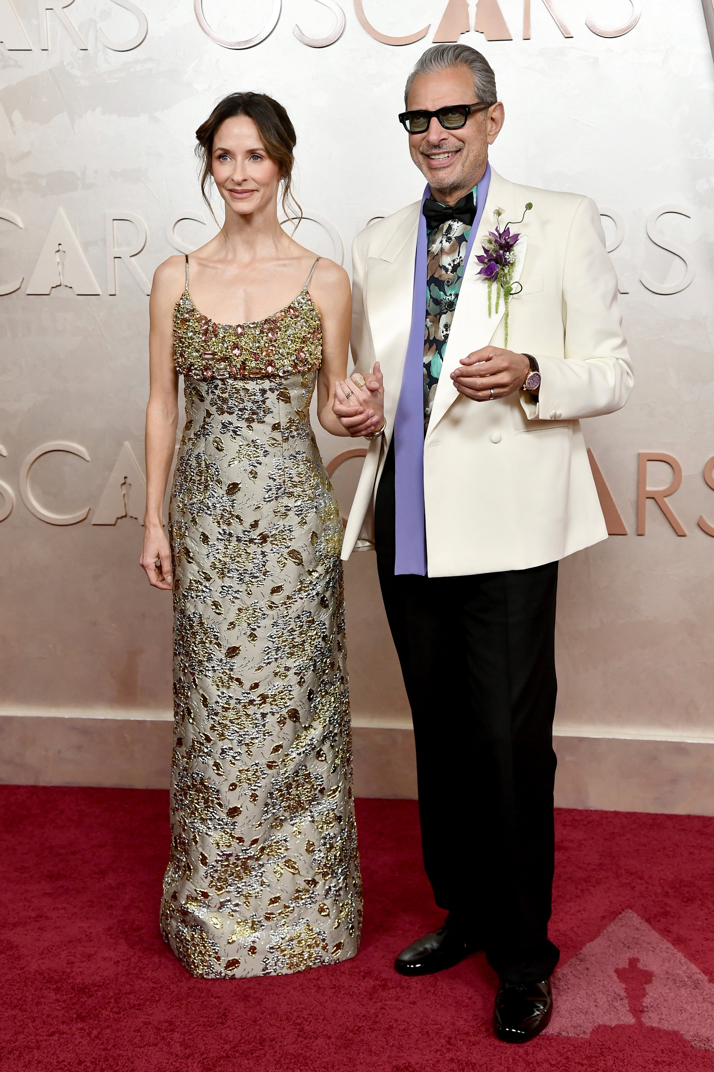 Jeff and Emilie Goldblum