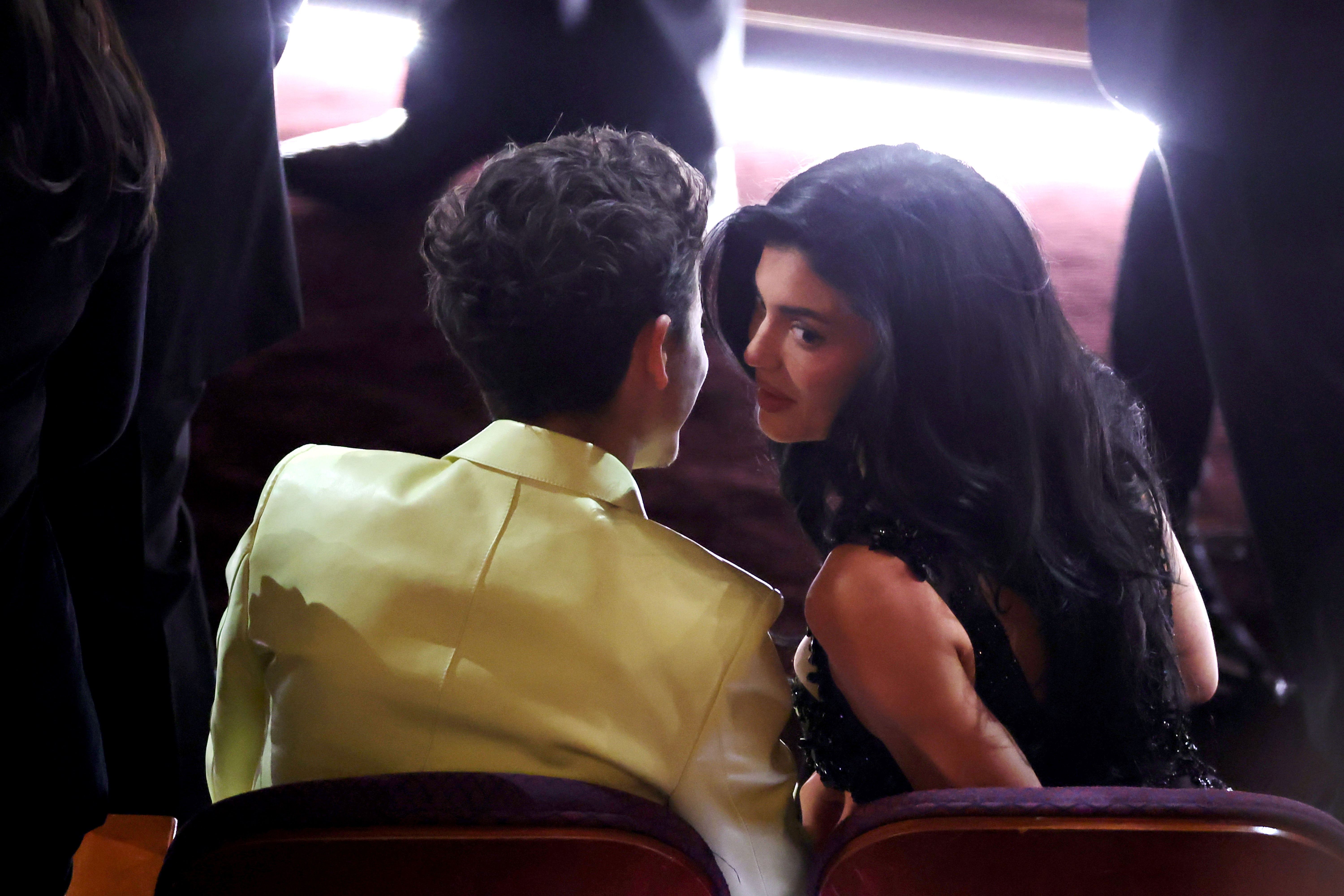 Jenner’s attendance at the Oscars comes after she noticeably bowed out of the SAG Awards last weekend