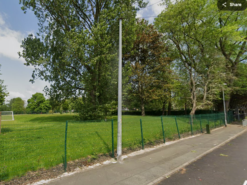 The remains were found near Festival Park, Etruria, on Sunday afternoon