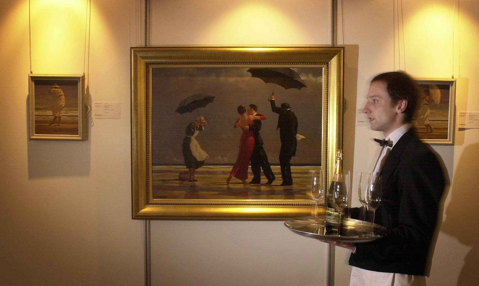 ‘The Singing Butler’ hanging in Hopetoun House