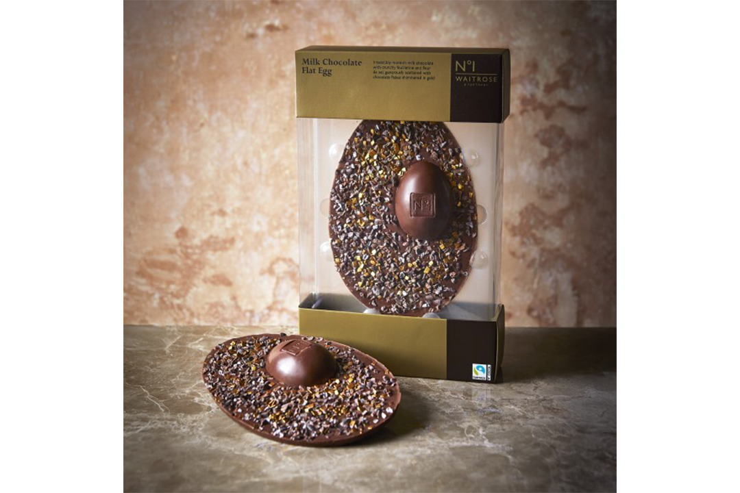 Best Easter egg IndyBest review Waitrose No.1 milk chocolate flat egg