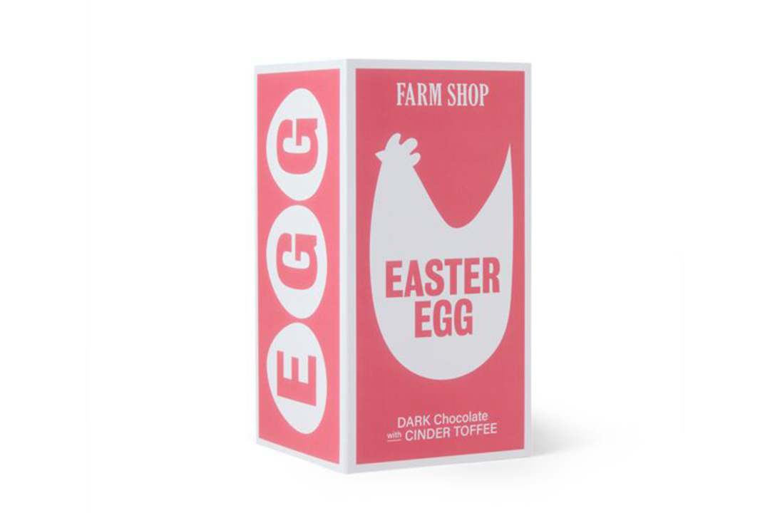 Best Easter egg IndyBest review Farm Shop dark chocolate cinder toffee egg and cinder toffee pieces