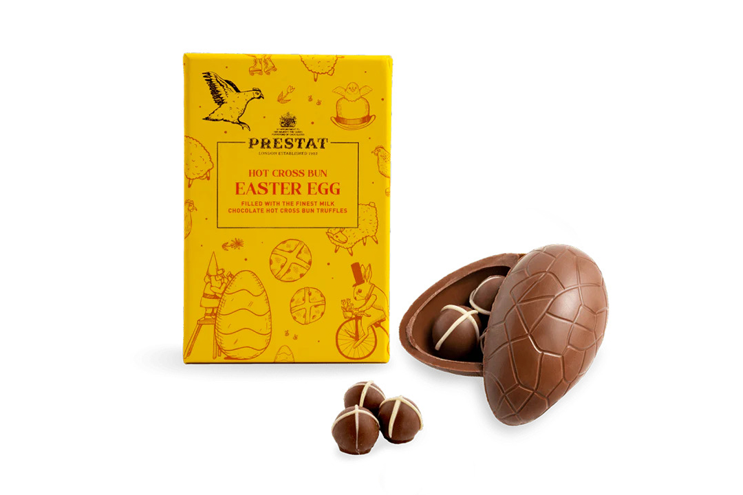 Best Easter eggs Indybest review Prestat hot cross bun Easter egg