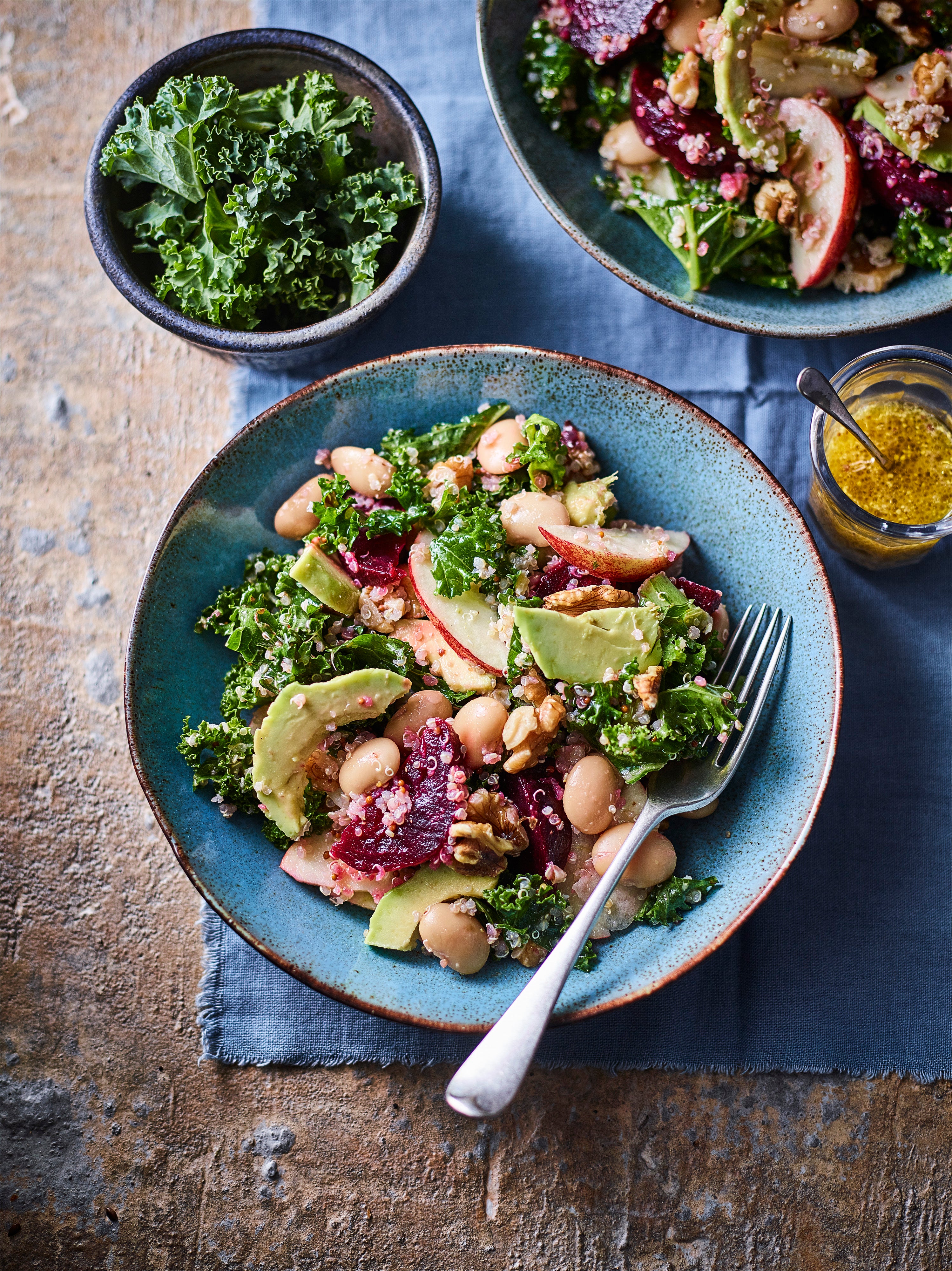 A salad that actually fills you up – no sad desk lunches here