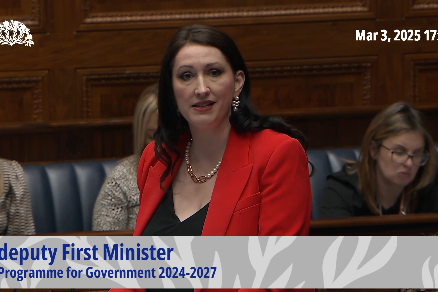 Stormont deputy First Minister Emma Little-Pengelly (NI Assembly/PA)