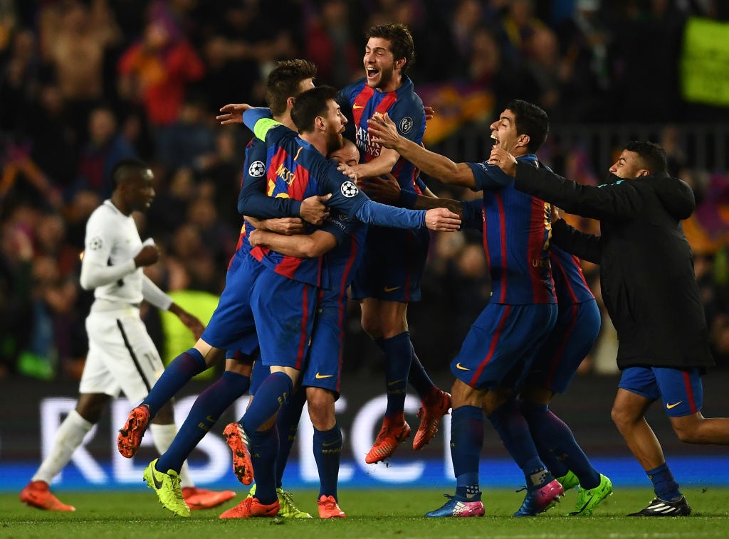 A first-round remontada, anyone?