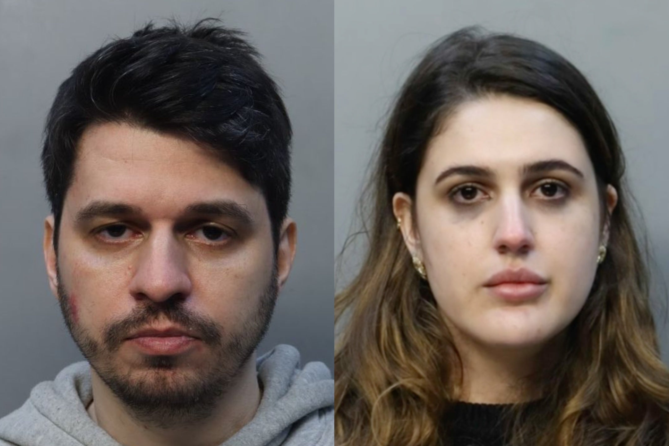 Rafael Seirafe-Novaes and Beatriz Rapoport De Campos Maia were arrested at Miami International Airport after getting into a confrontation with airport security