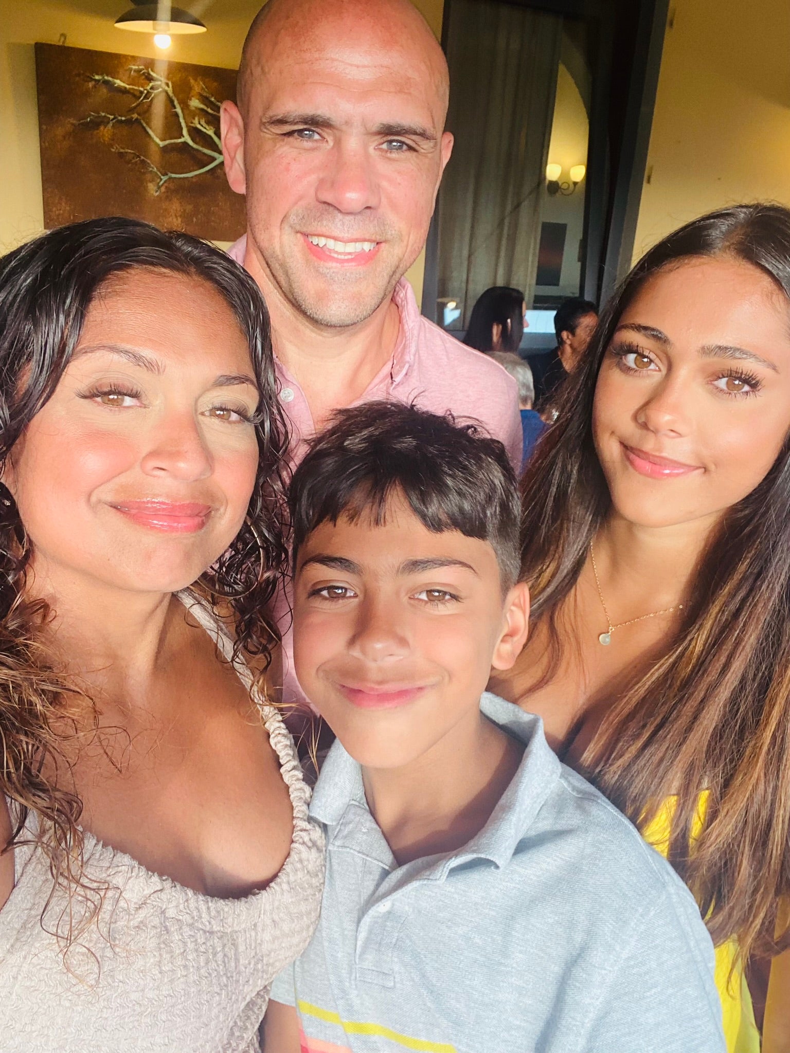 Olivia has inspired her husband Greg and two children Eden, 16, and Bailey, 13, to also follow the diet