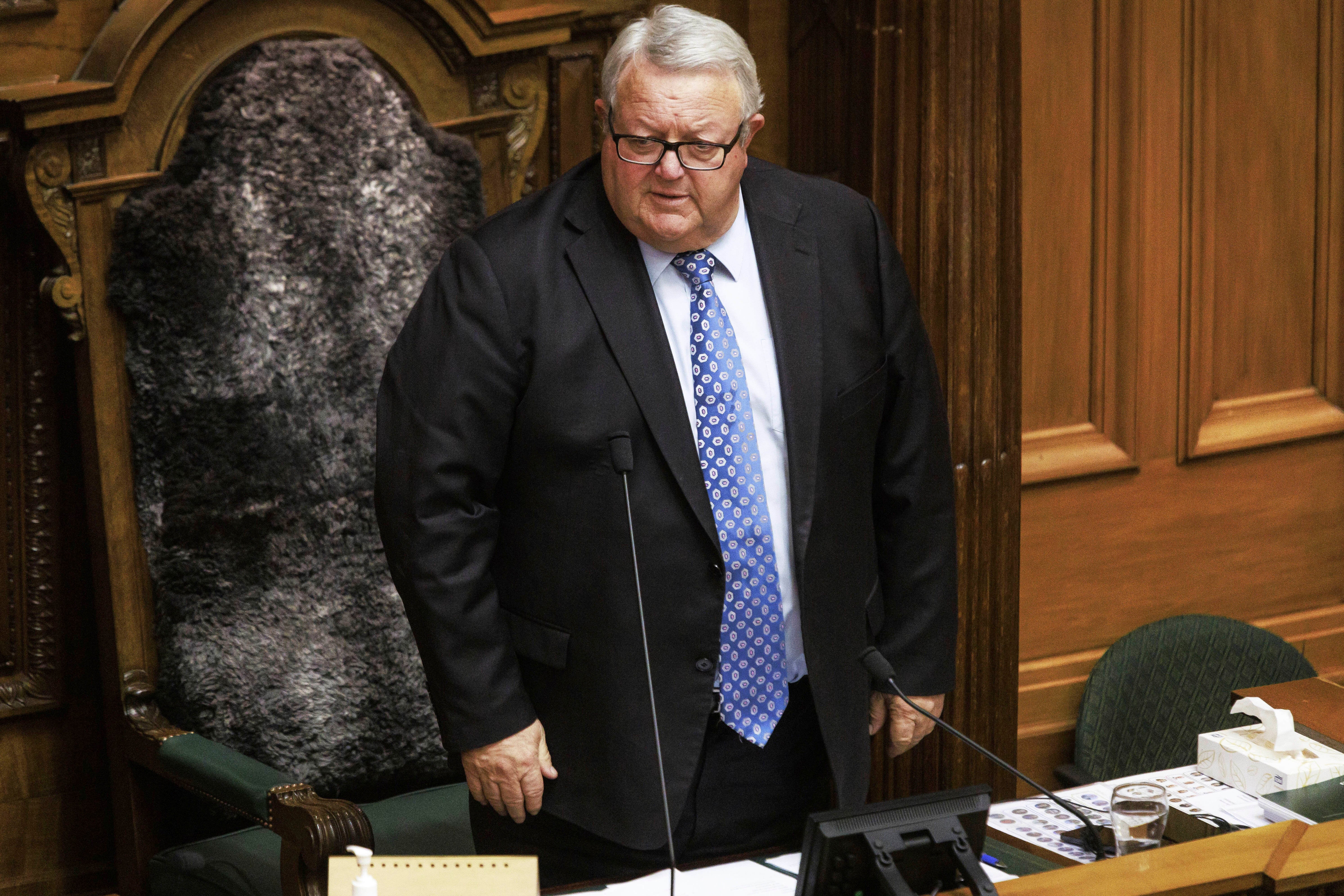 New Zealand’s Speaker Gerry Brownlee