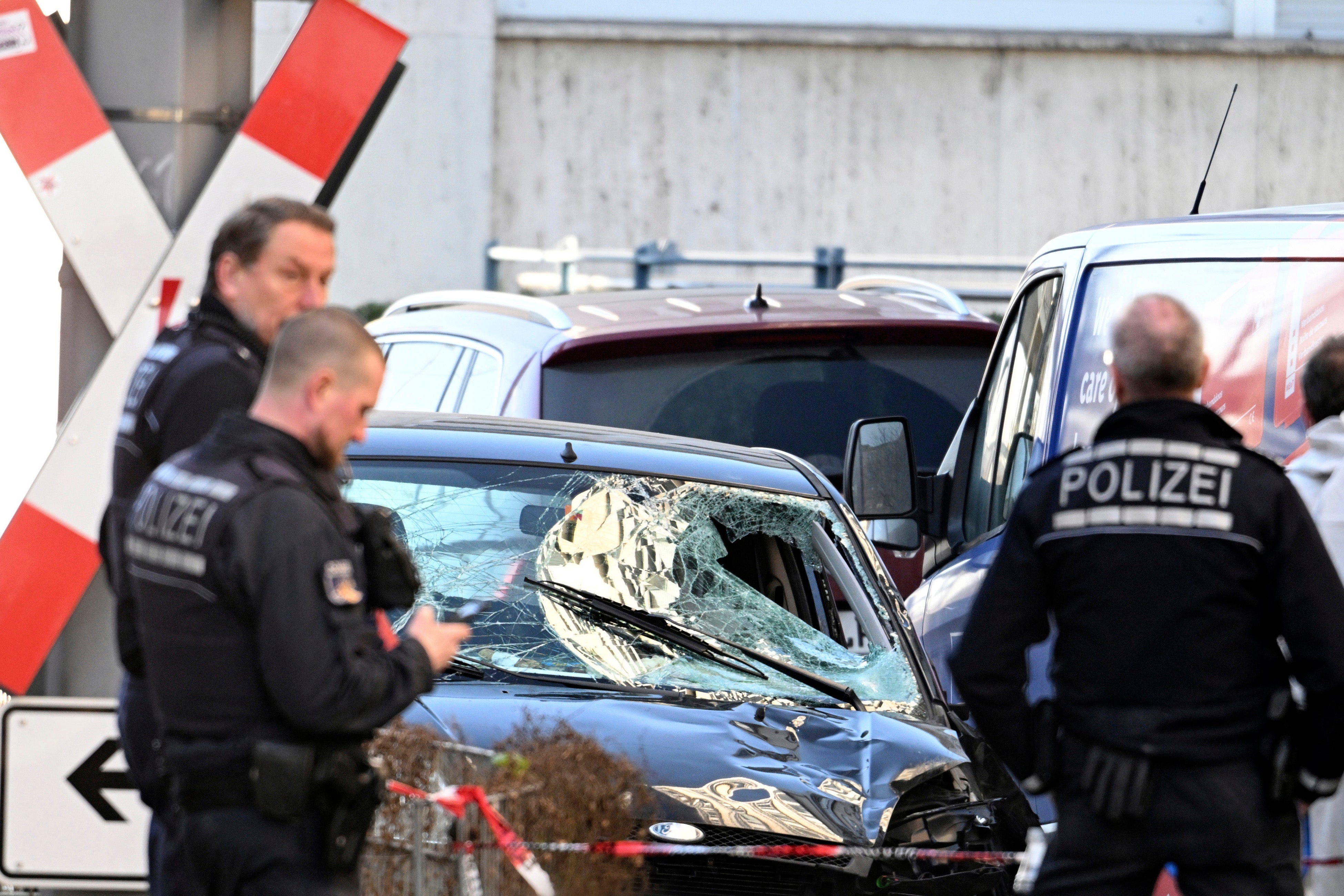 APTOPIX Germany Crash