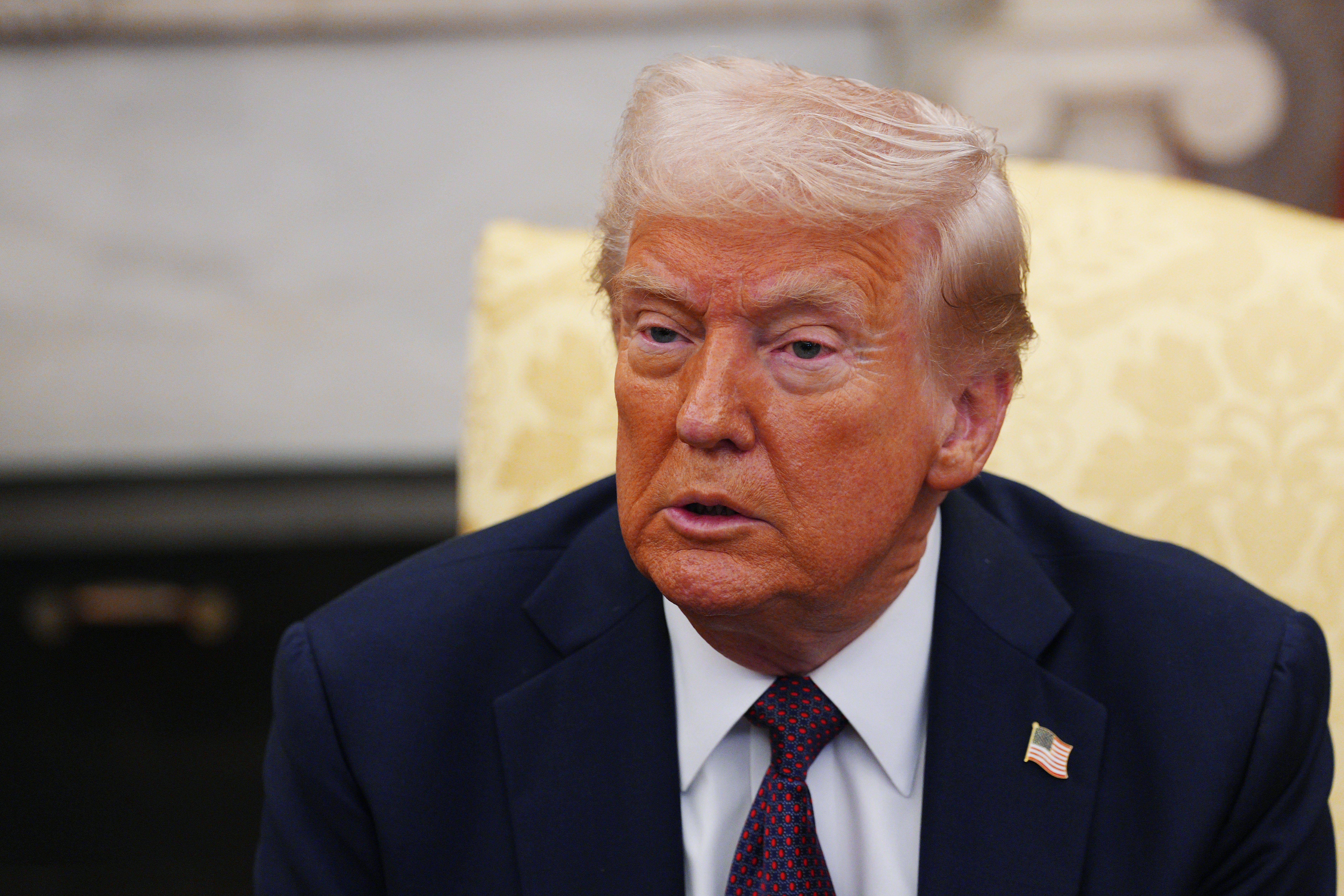 The president has previously stressed that the tariffs are the result of the influx of drugs, namely fentanyl, coming into the U.S. from its neighbors