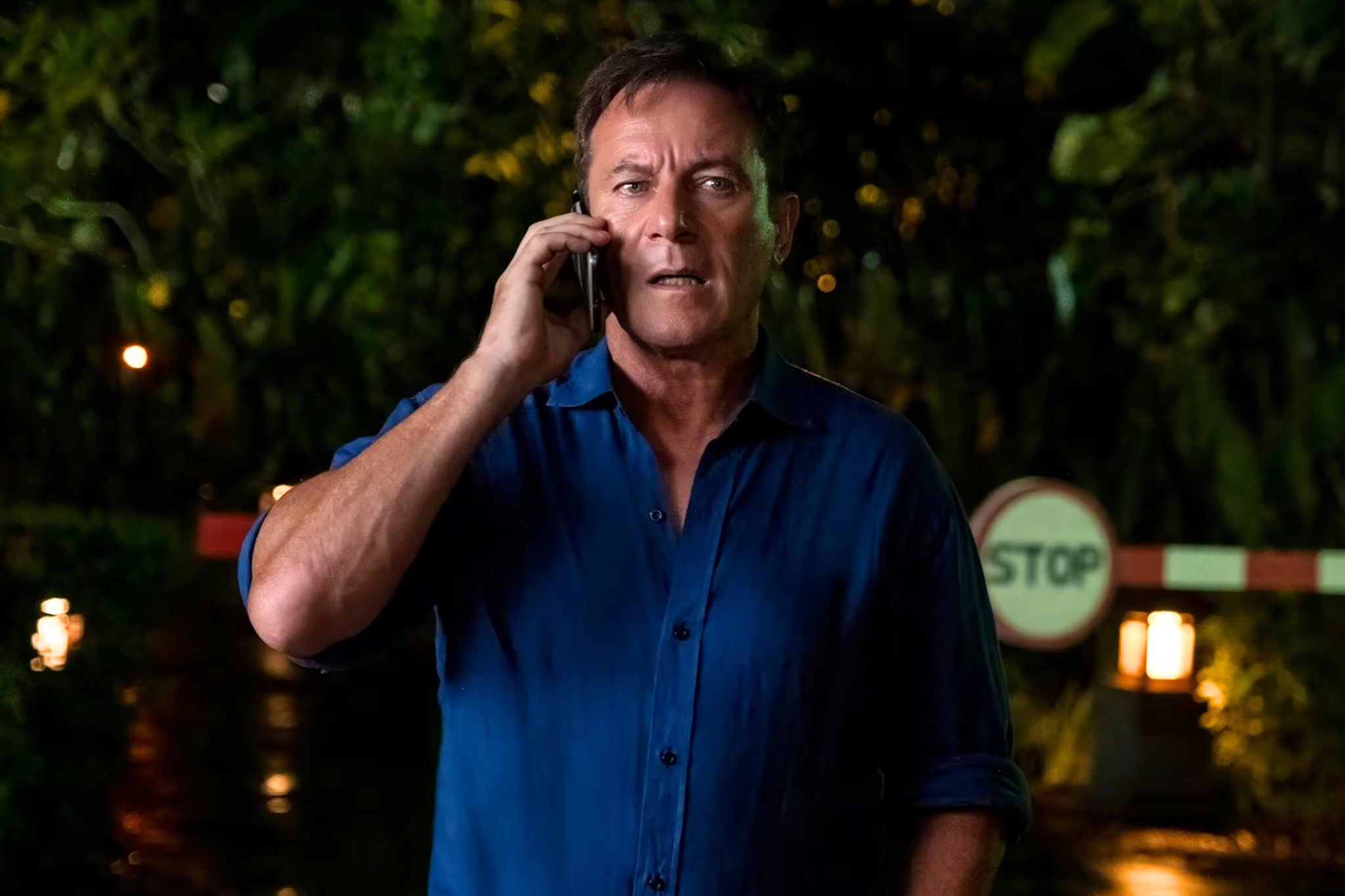 Jason Isaacs as Timothy in 'The White Lotus' series three